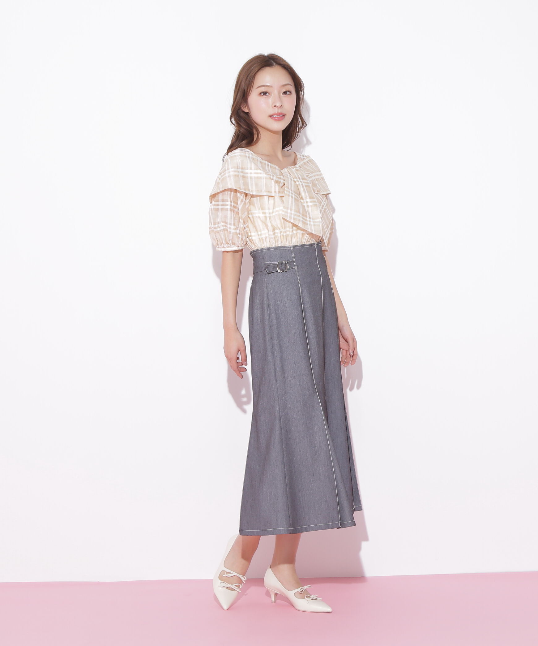  「ビッグリボンブラウス」|シャツ・ブラウス|