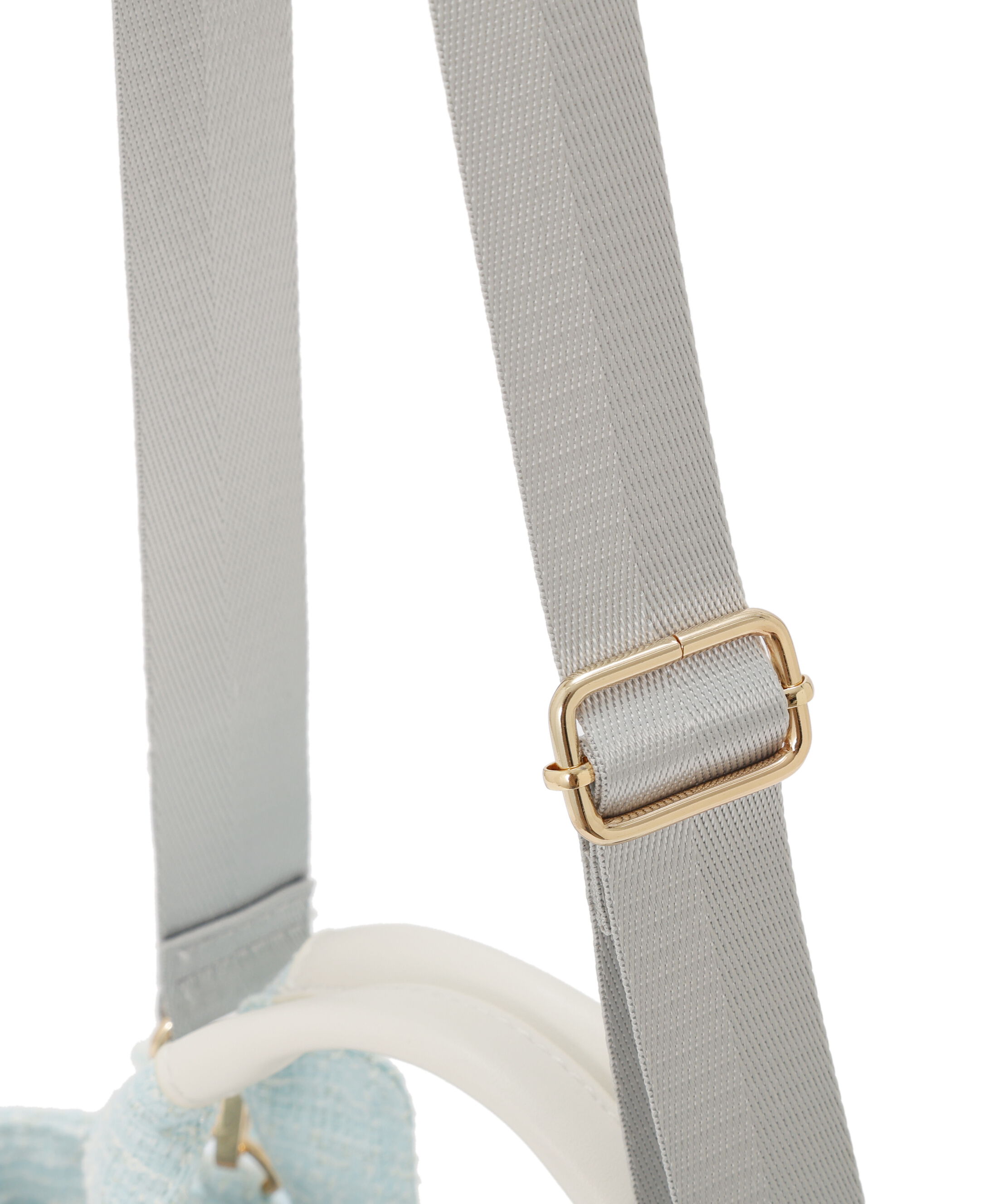  「パステルツイードフレームフリルトートバッグ」|その他|