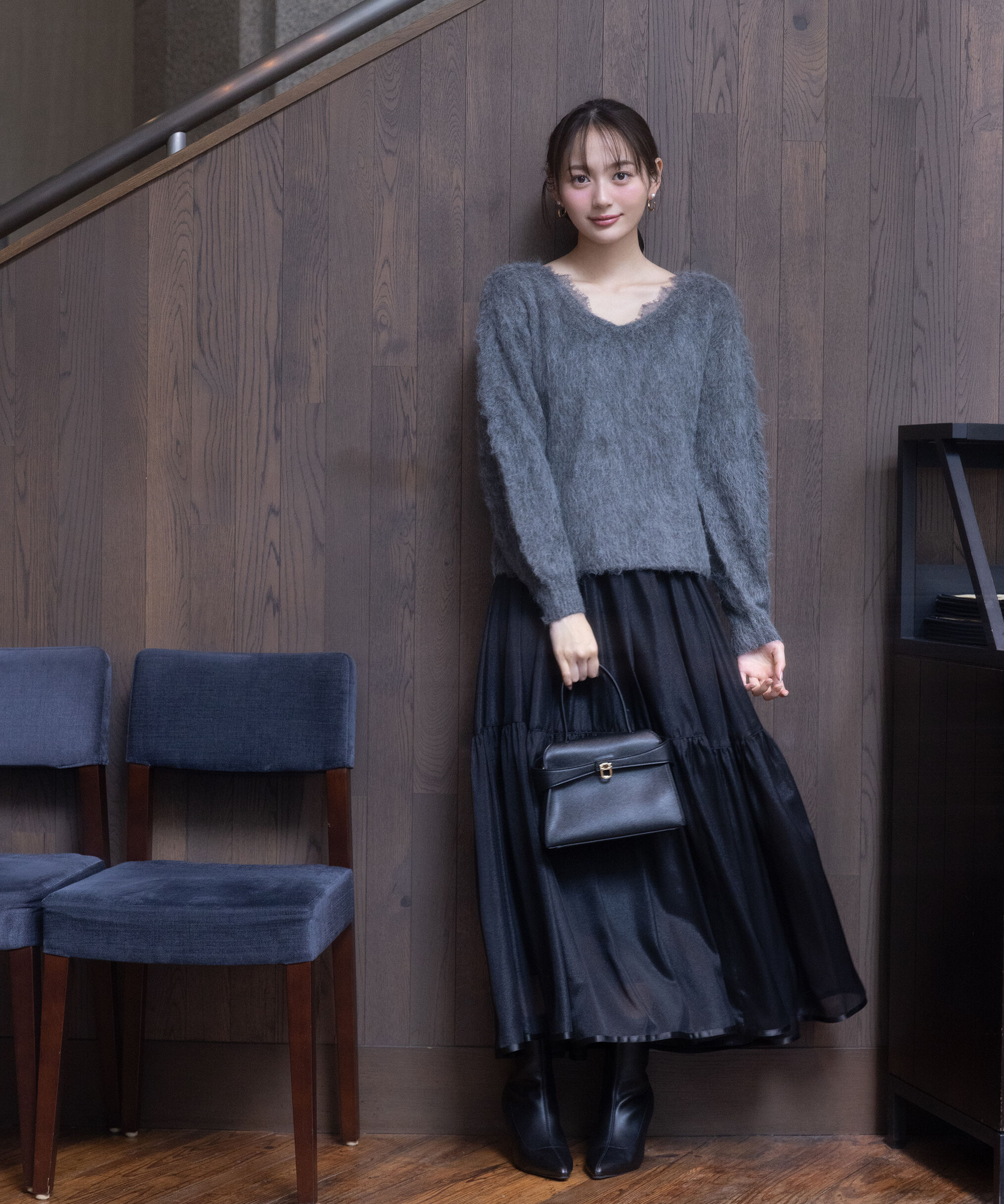 PROPORTION BODY DRESSING「シアーティアードスカート 25AW」|スカート|