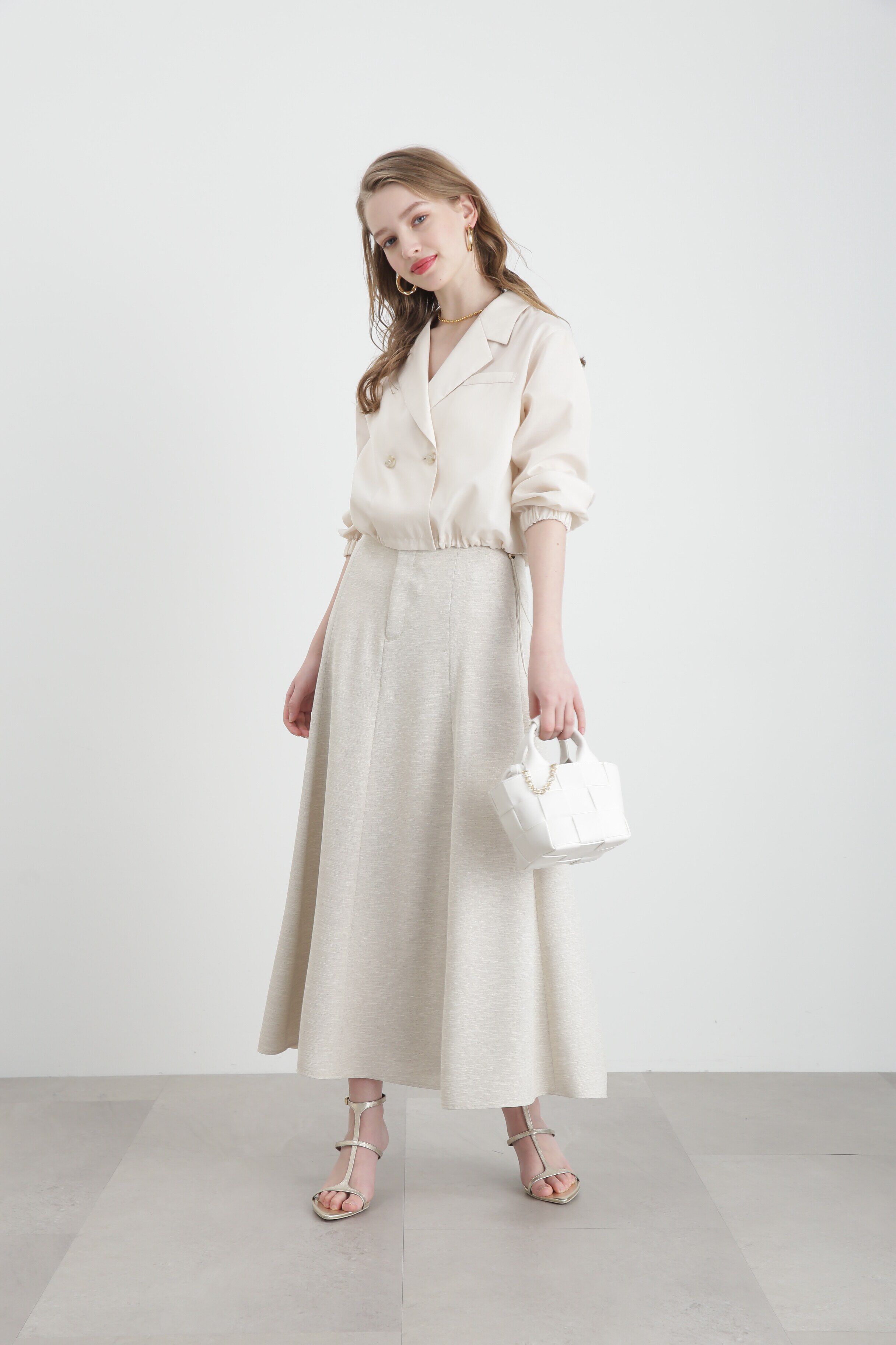  「◆ゴアードロングスカート」|スカート|