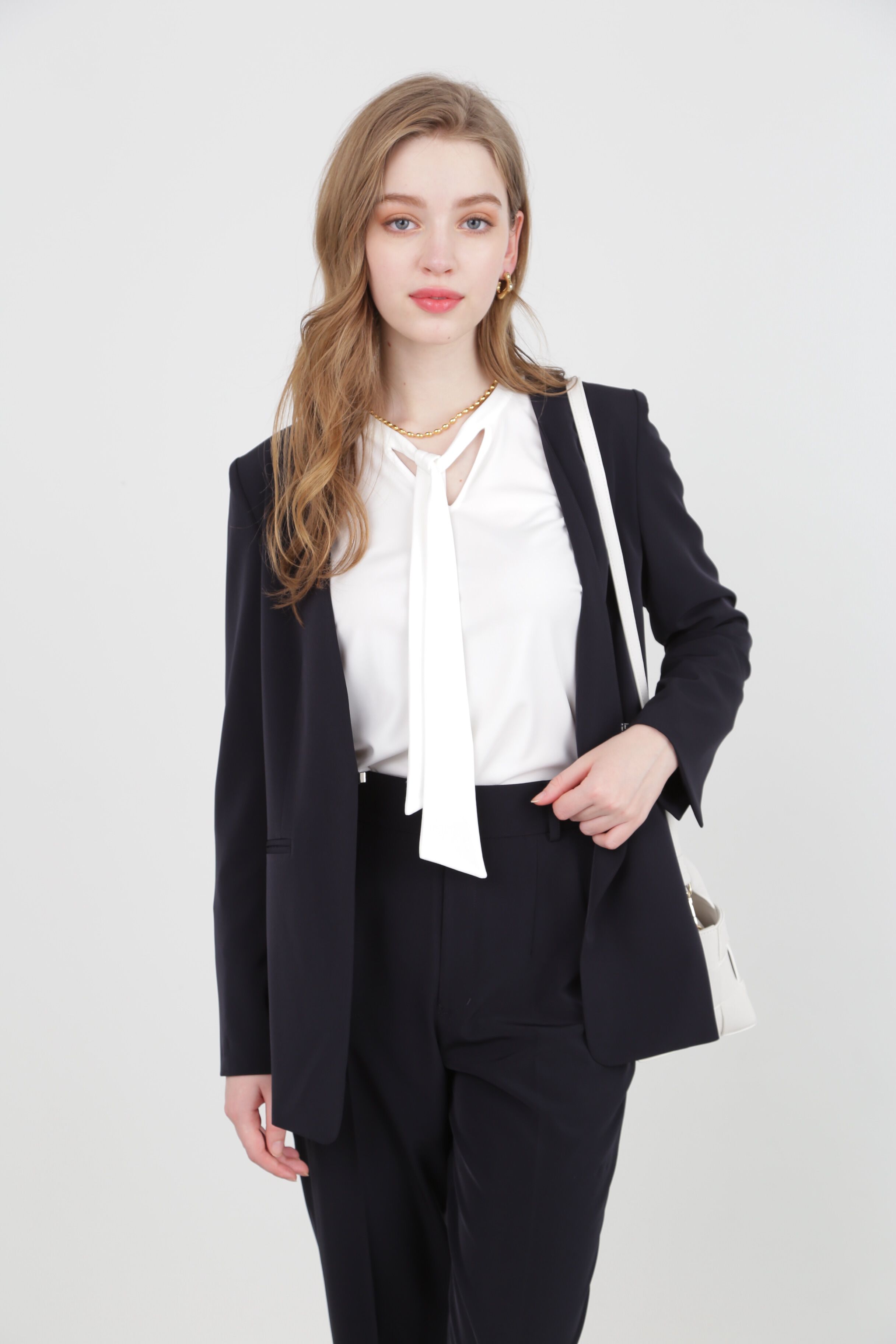  「◆ノーカラーフロントホックジャケット」|その他|