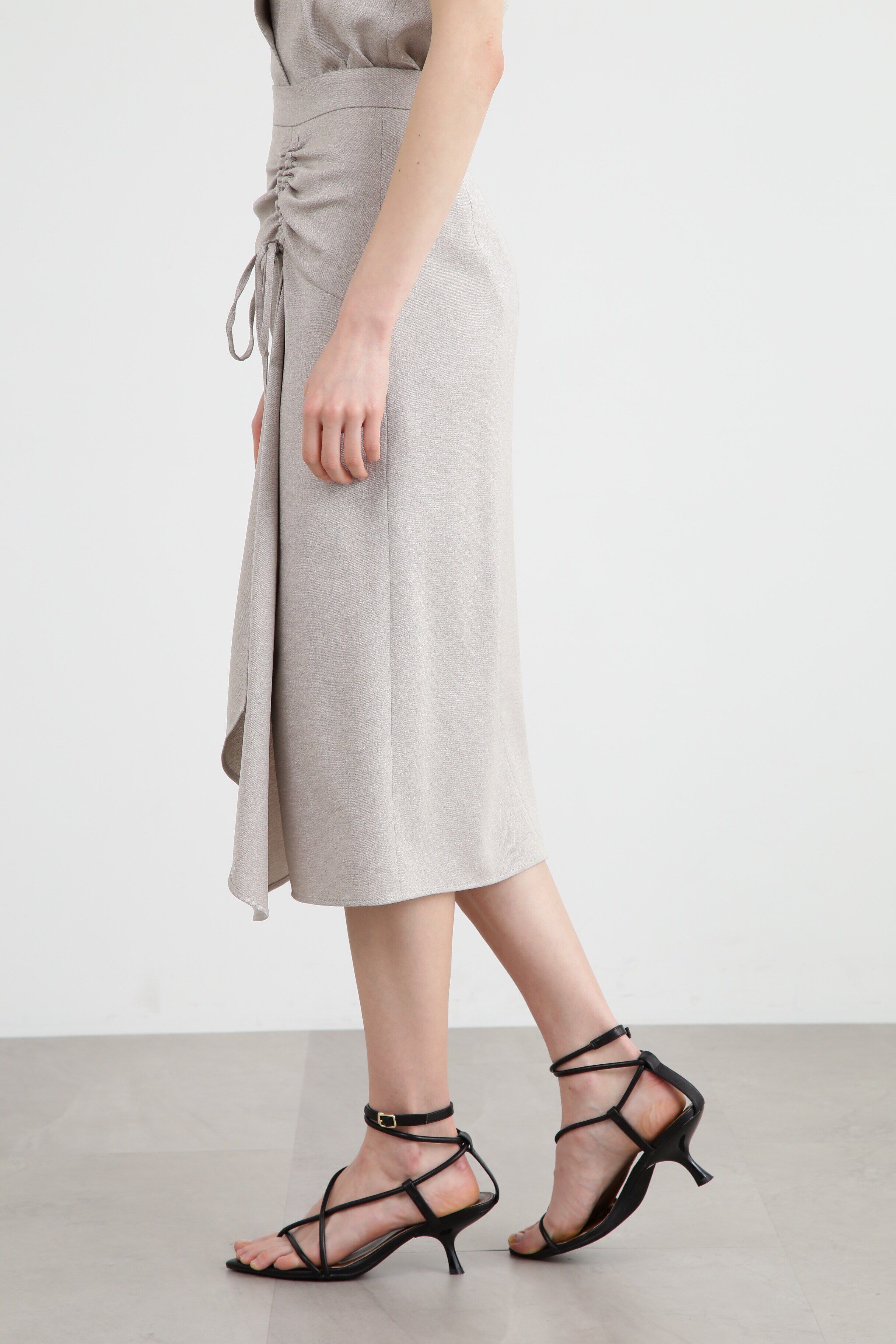  「◆スラブツイルセットアップスカート」|スカート|