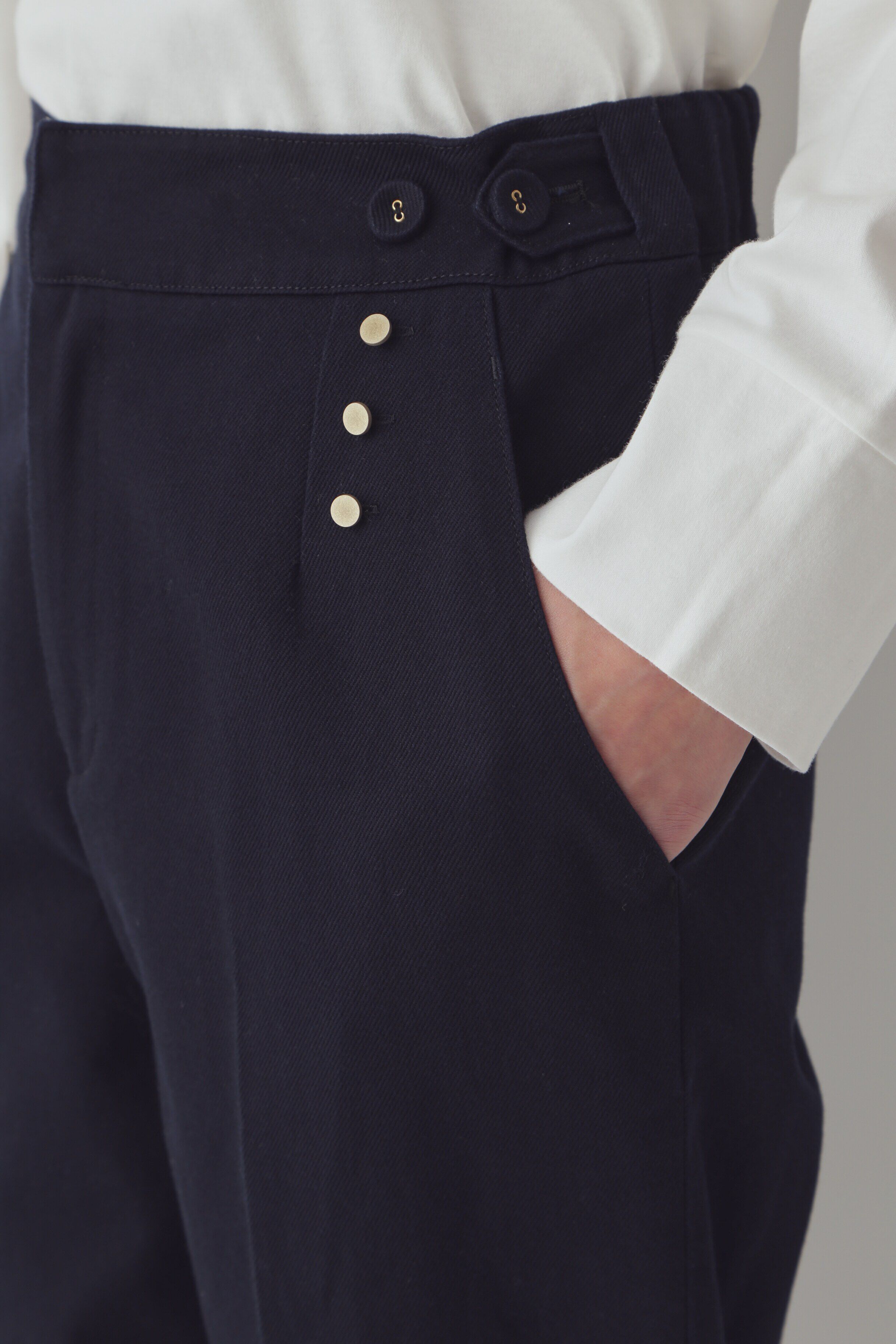  「◆マリンディテールテーパードパンツ」|その他|