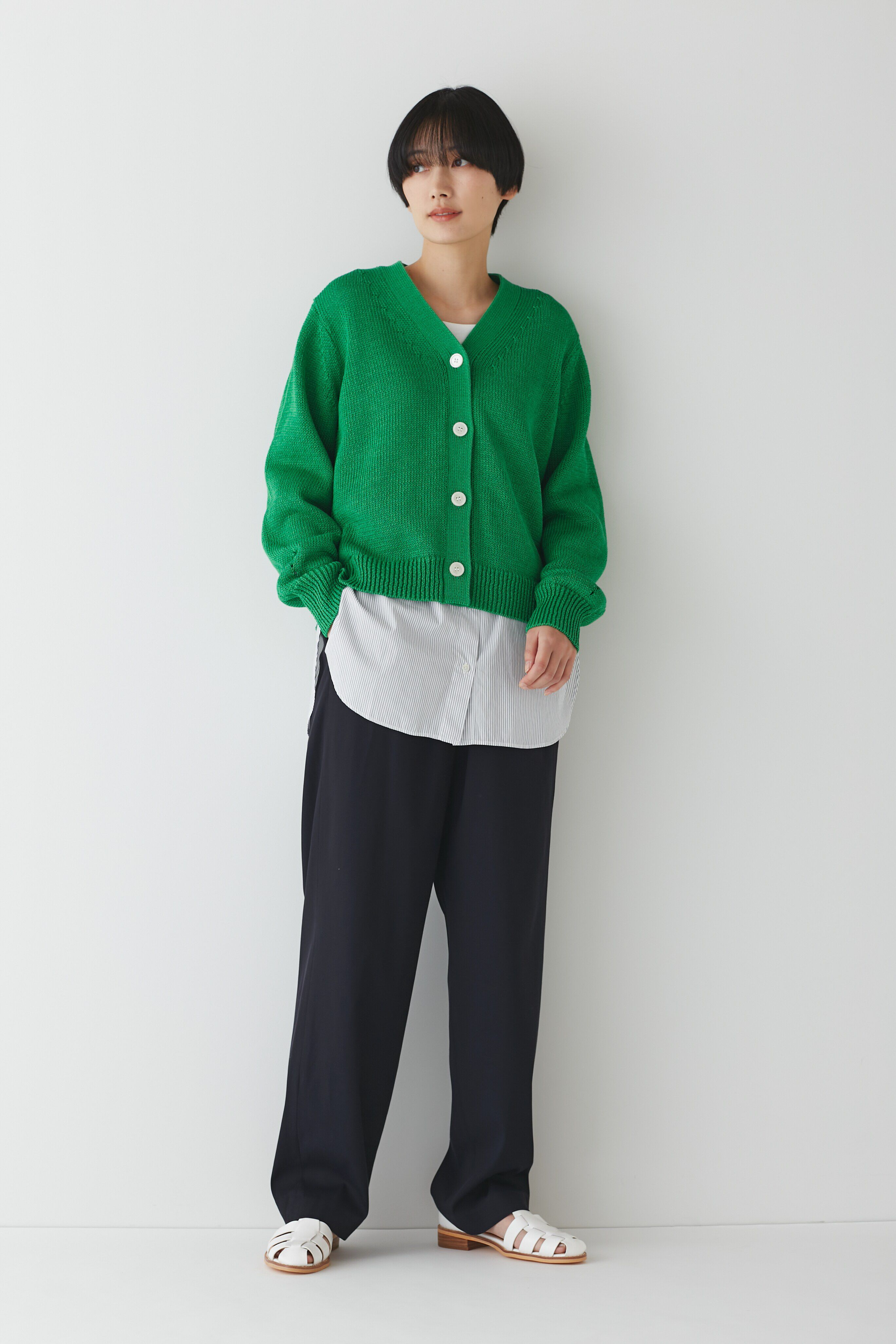  「◆ギマコットンカーディガン」|ニット・セーター|