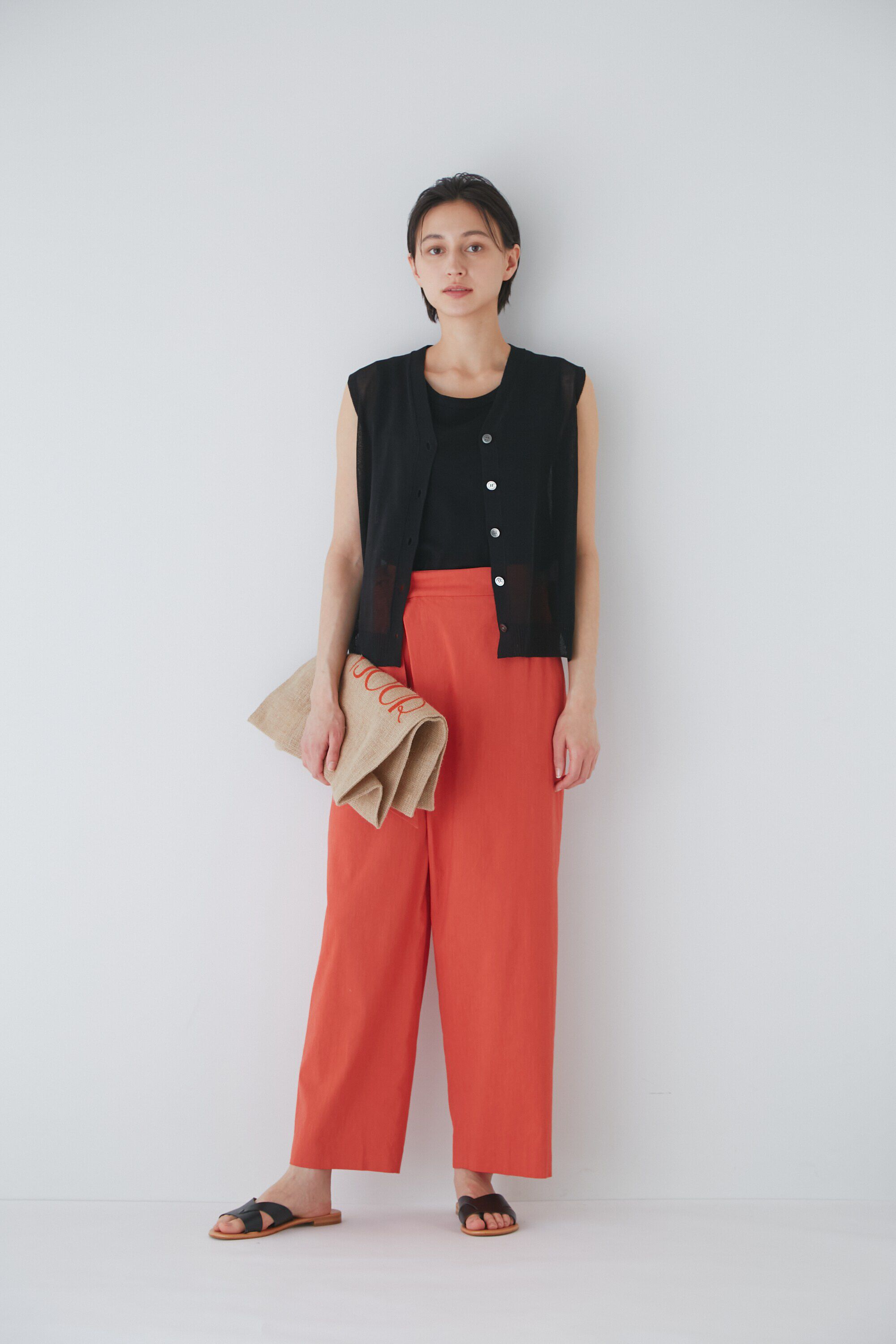  「◆コイルニットベストプルオーバー」|ニット・セーター|