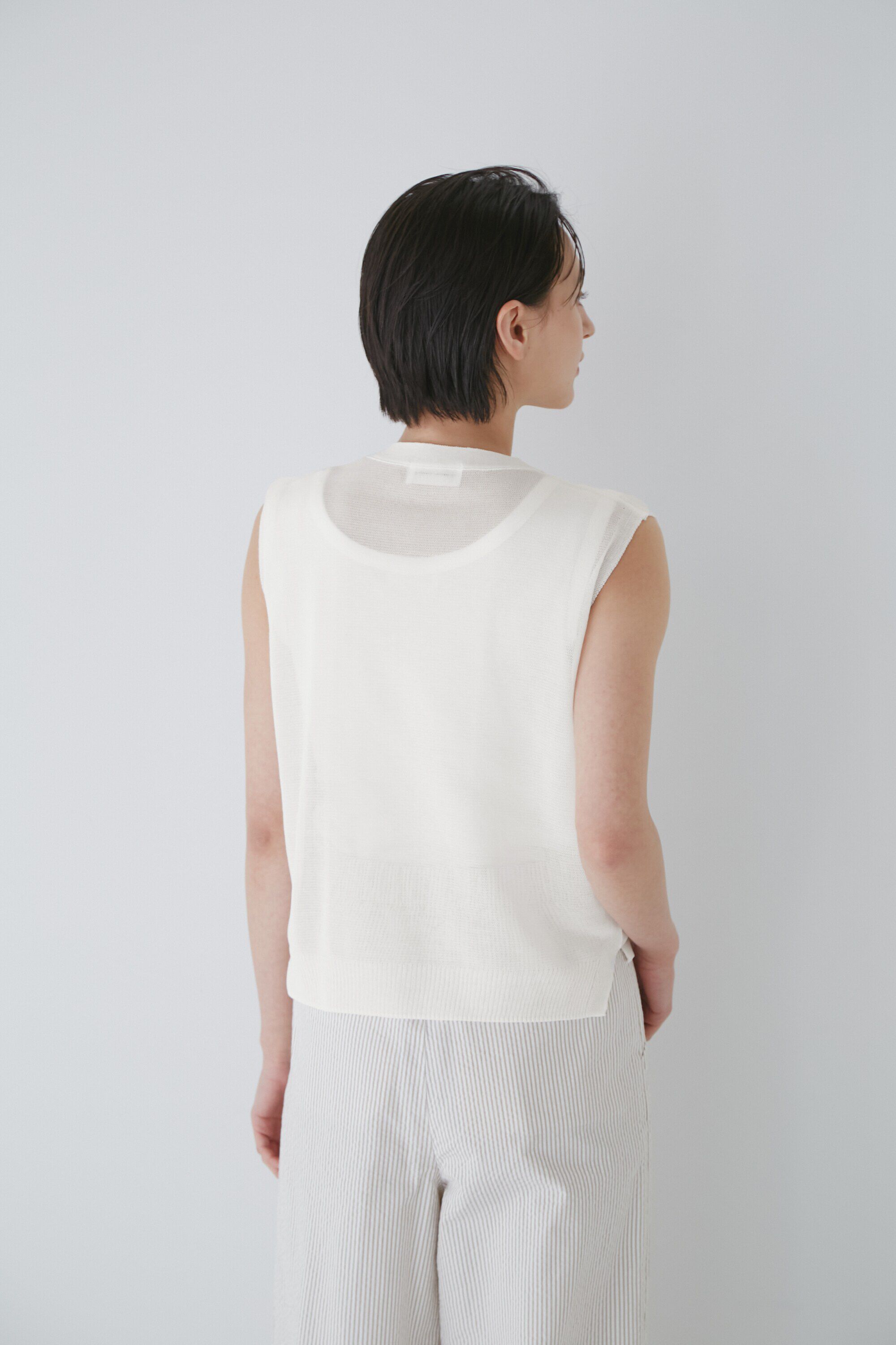  「◆コイルニットベストプルオーバー」|ニット・セーター|