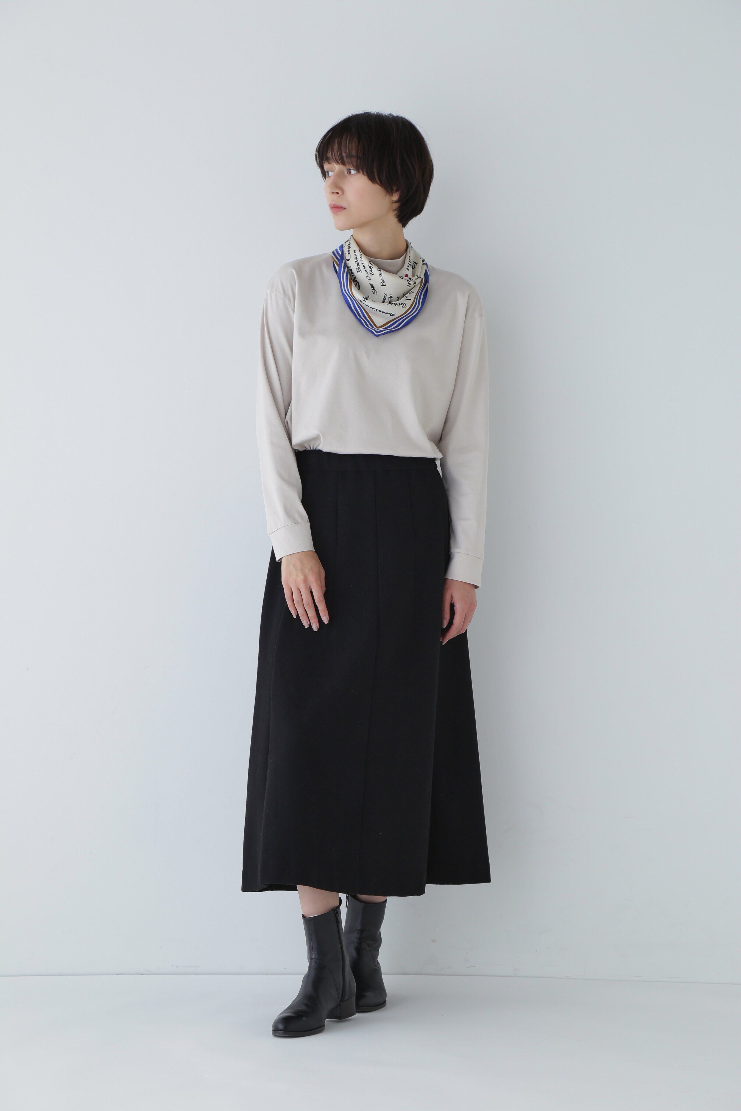  「ウォッシャブルミルドジャージスカート」|スカート|