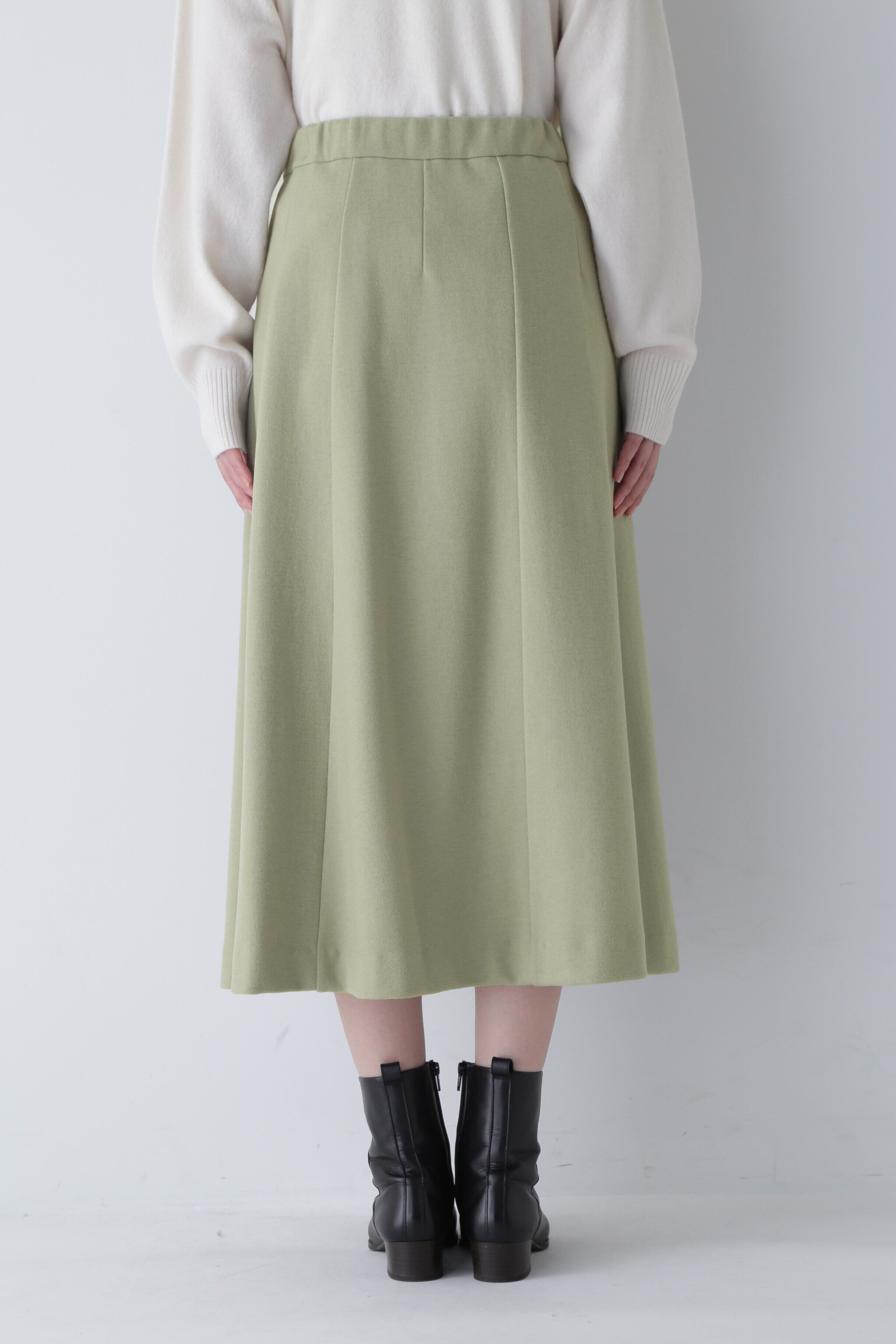  「ウォッシャブルミルドジャージスカート」|スカート|