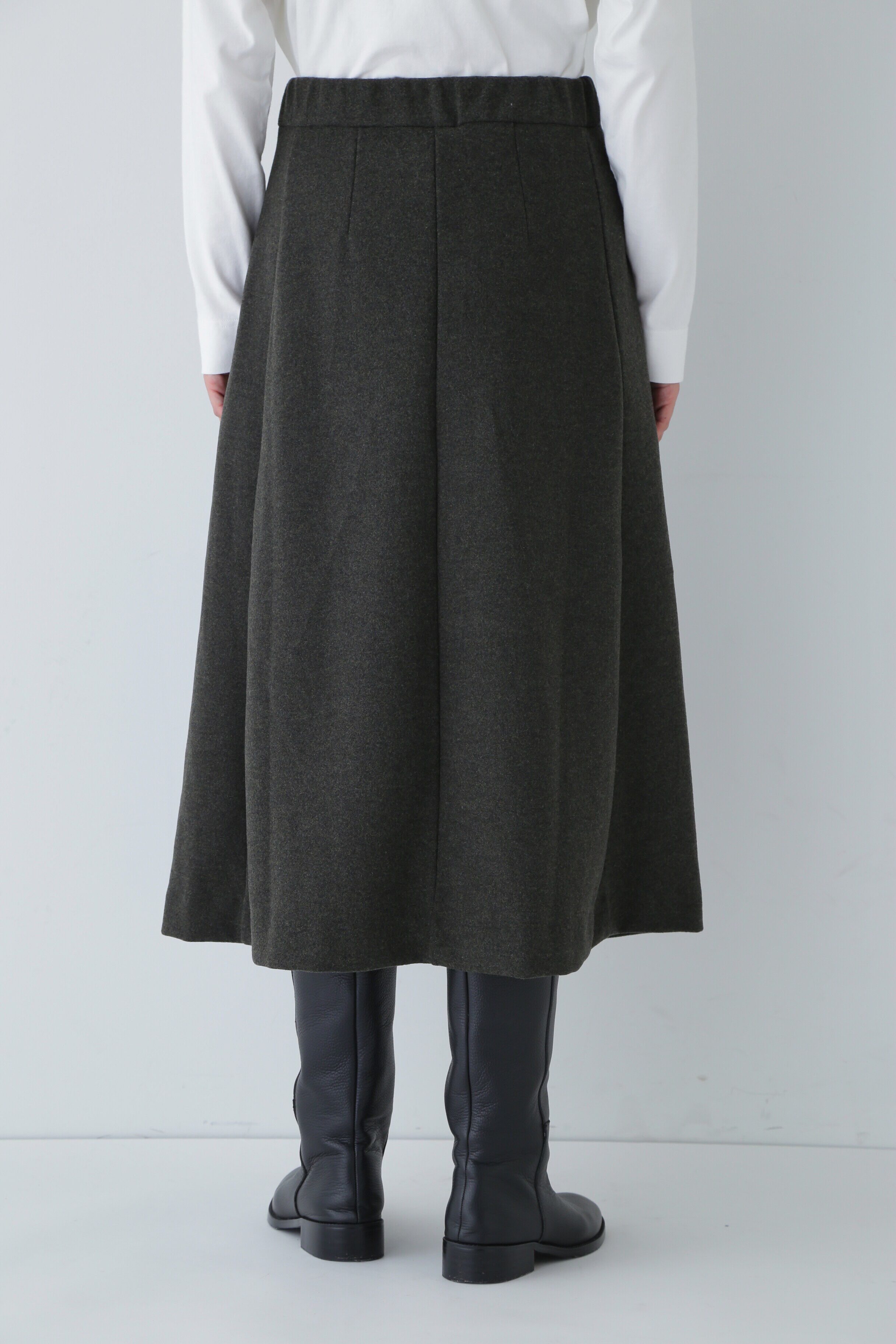  「ウォッシャブルミルドジャージスカート」|スカート|