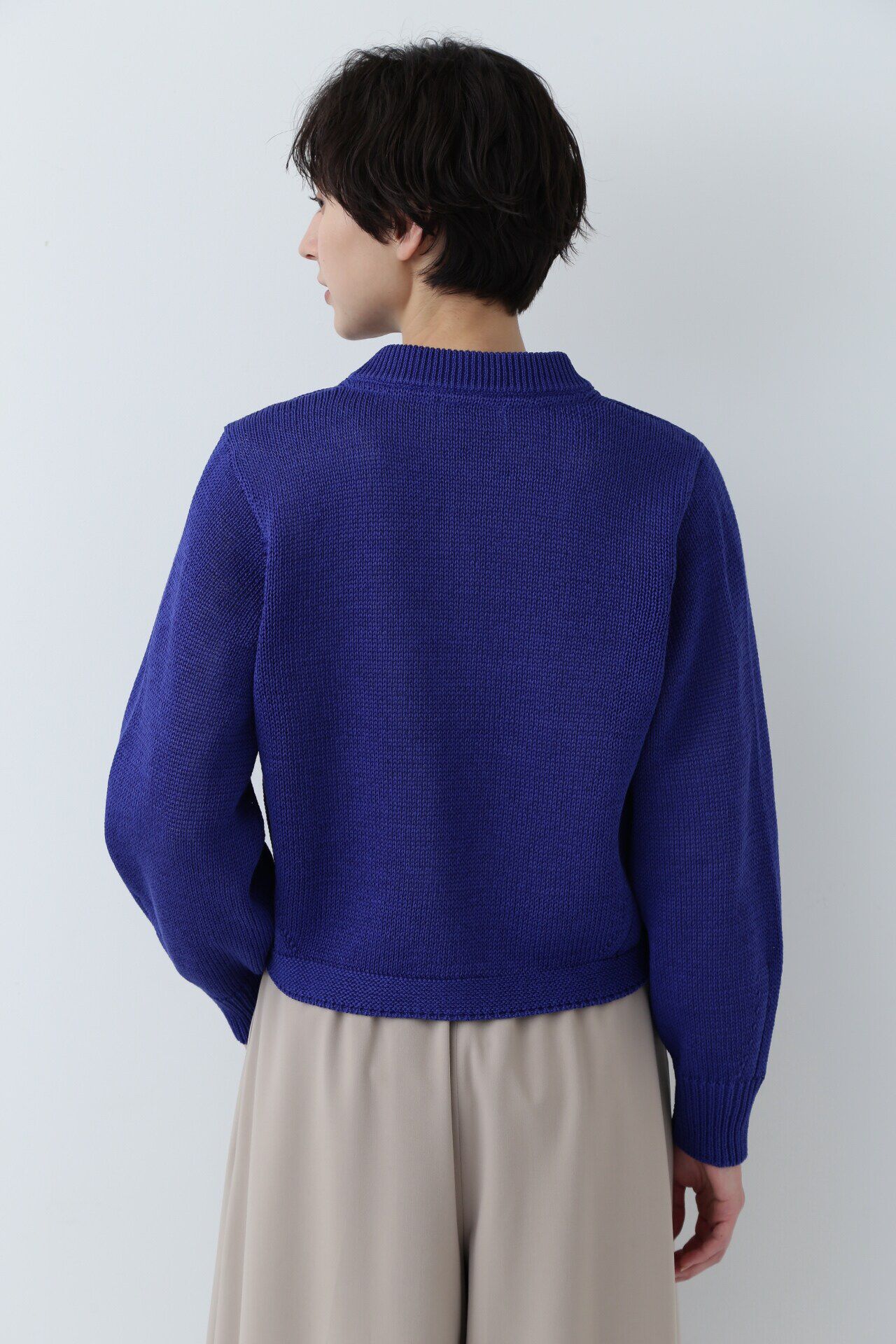  「◆ギマコットンジップアップカーディガン」|ニット・セーター|