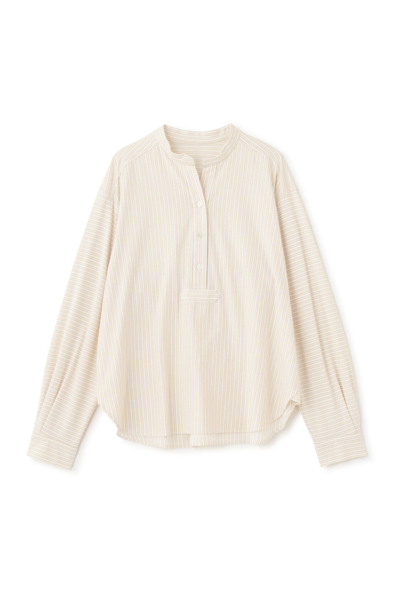  「◆鹿の子ジャージーストライププルオーバー」|Tシャツ・カットソー|