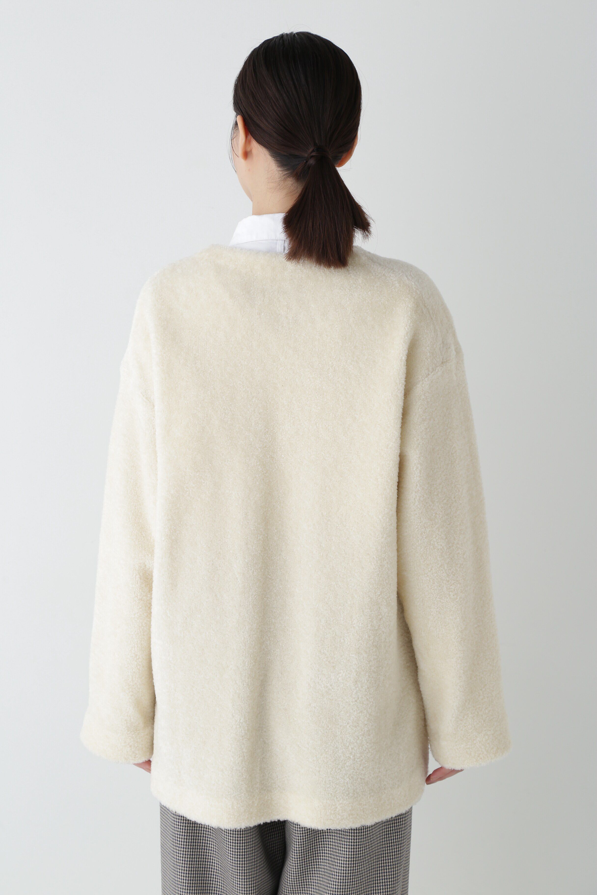  「◆トイプー起毛Ｖネックカーディガン」|Tシャツ・カットソー|