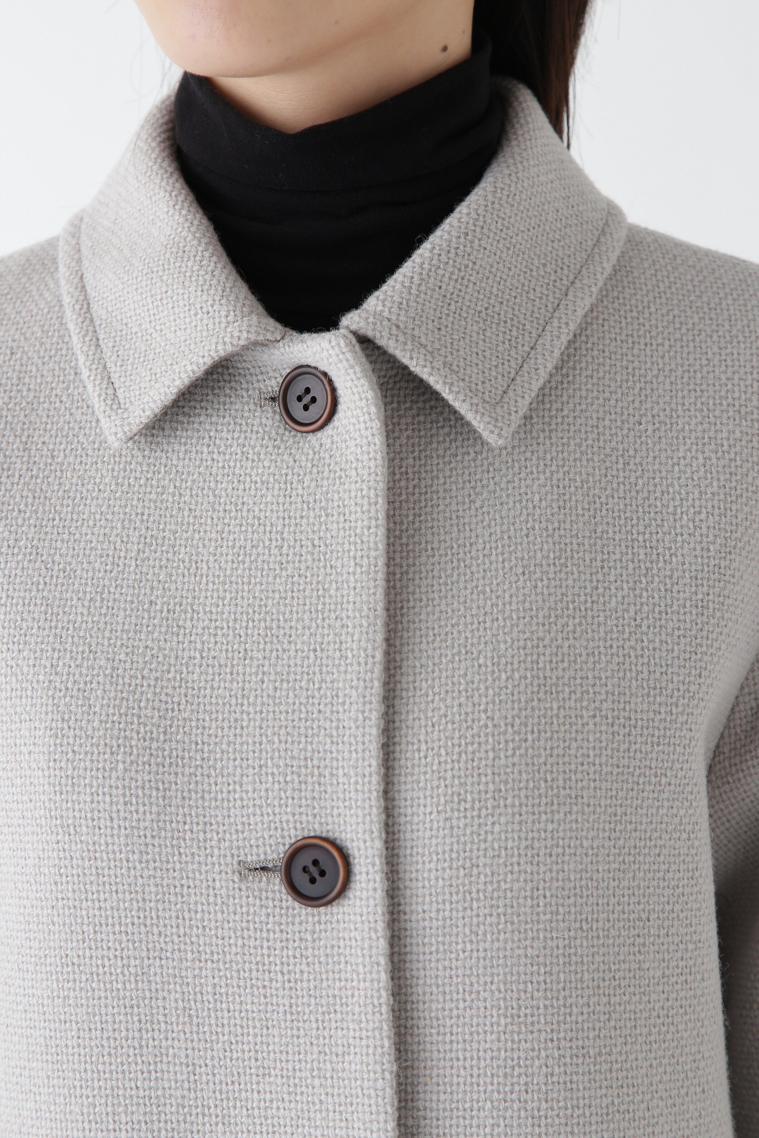  「◆ウールナイロンオックスステンカラーコート」|その他|