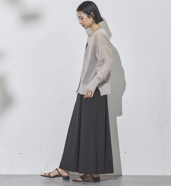 Doux archives「ドライジョーゼットラップ風スカート」|スカート|