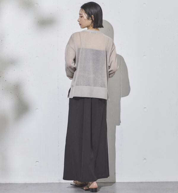 Doux archives「ドライジョーゼットラップ風スカート」|スカート|