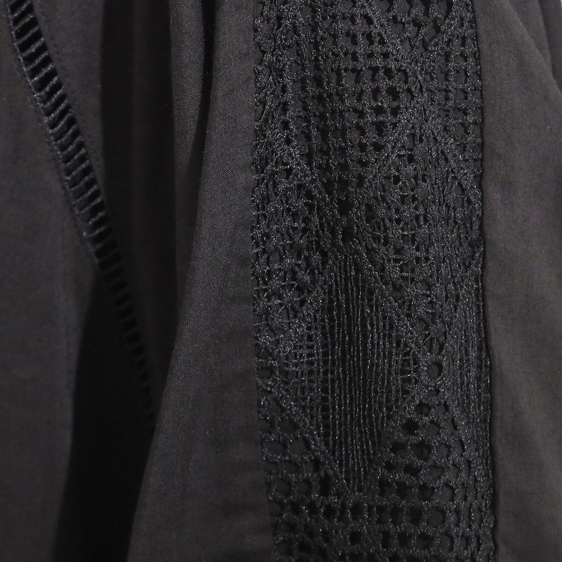 SHOO･LA･RUE「【S-LL】お袖デザインが華やか はしごレースチュニック」|チュニック|