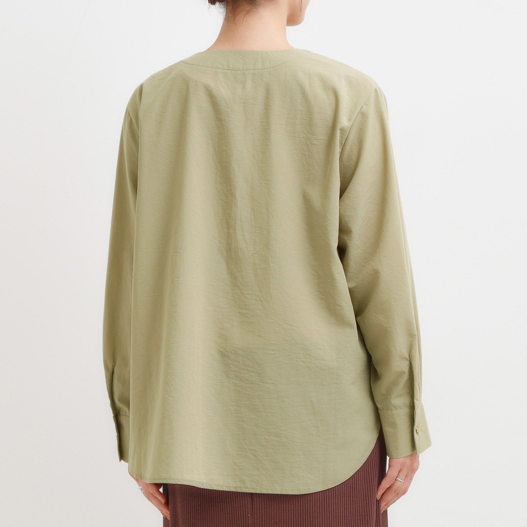 SHOO･LA･RUE「リラックス感のある オープンカラーシャツ」|シャツ・ブラウス|