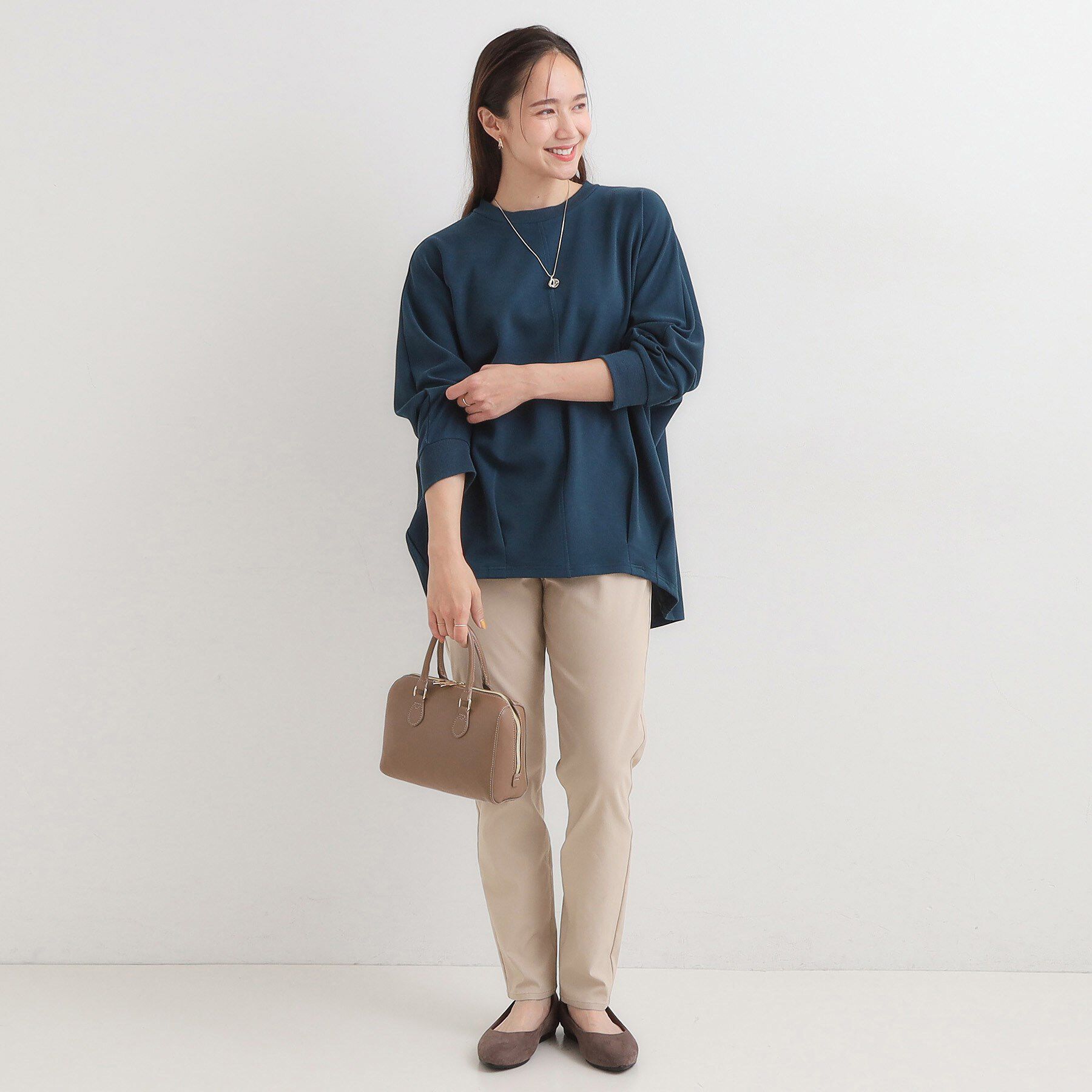 SHOO･LA･RUE「【洗濯機可/S-LL】フィット感が心地よい ハイパースキニー裏起毛」|その他|