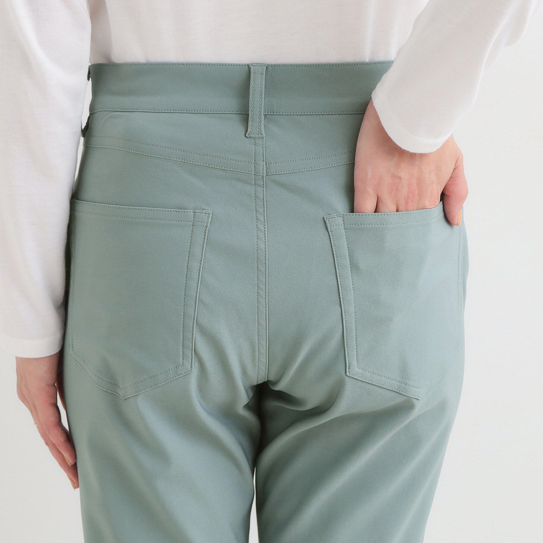 SHOO･LA･RUE「【洗濯機可/S-LL】フィット感が心地よい ハイパースキニー裏起毛」|その他|