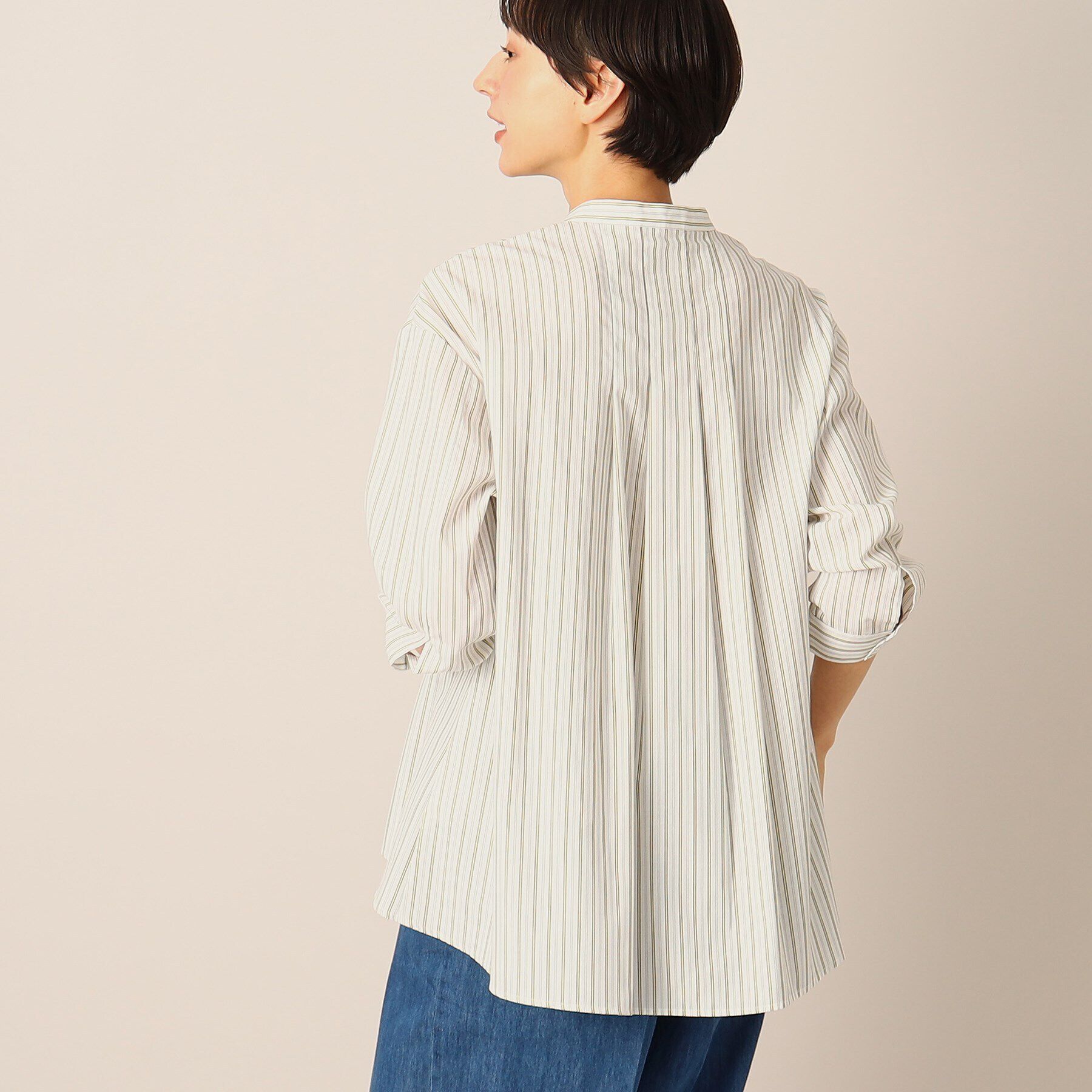 Dessin「【洗える】テントラインブラウス（XS～L）」|シャツ・ブラウス|