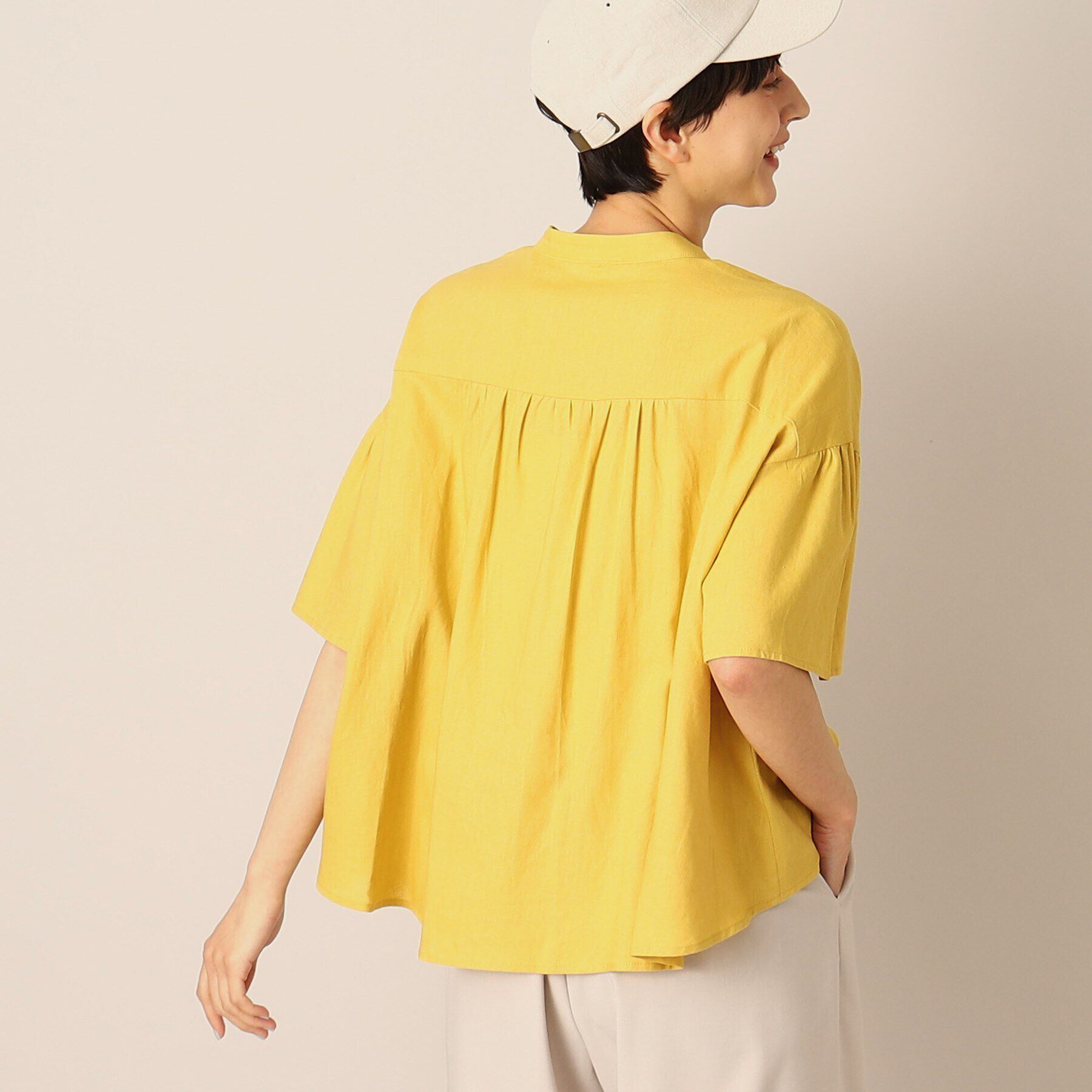 Dessin「【洗える】ベルスリーブブラウス（S～L）」|シャツ・ブラウス|