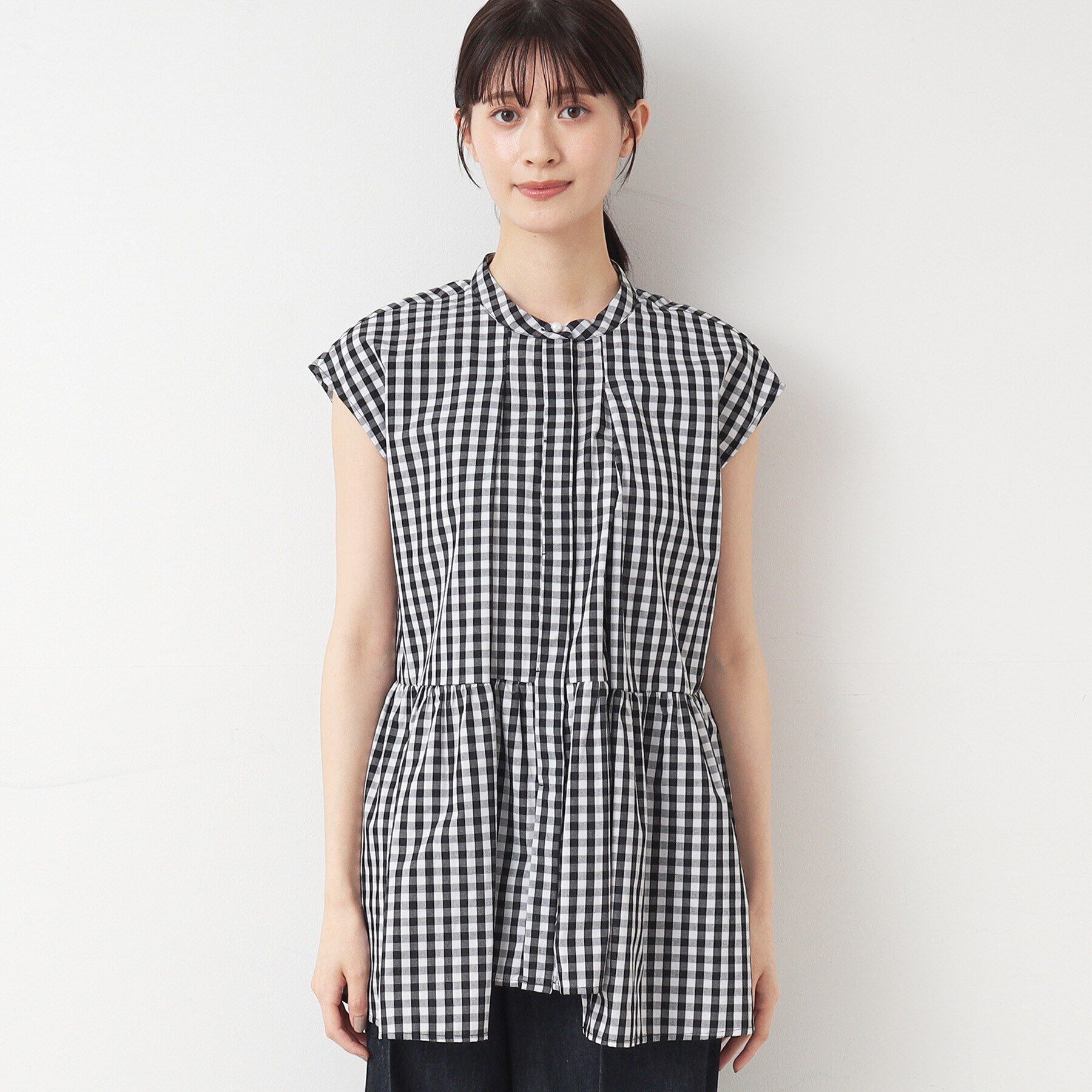 Dessin「【洗える】ペプラムブラウス（XS～L）」|シャツ・ブラウス|