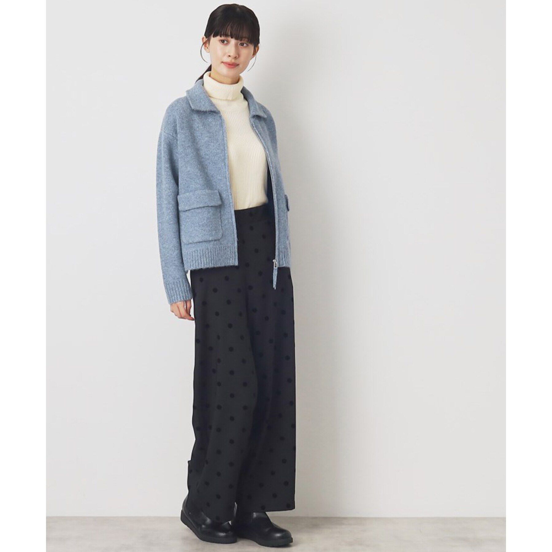 Dessin「【後ろゴム・洗える】フロッキードットイージーパンツ（S～L）」|その他|