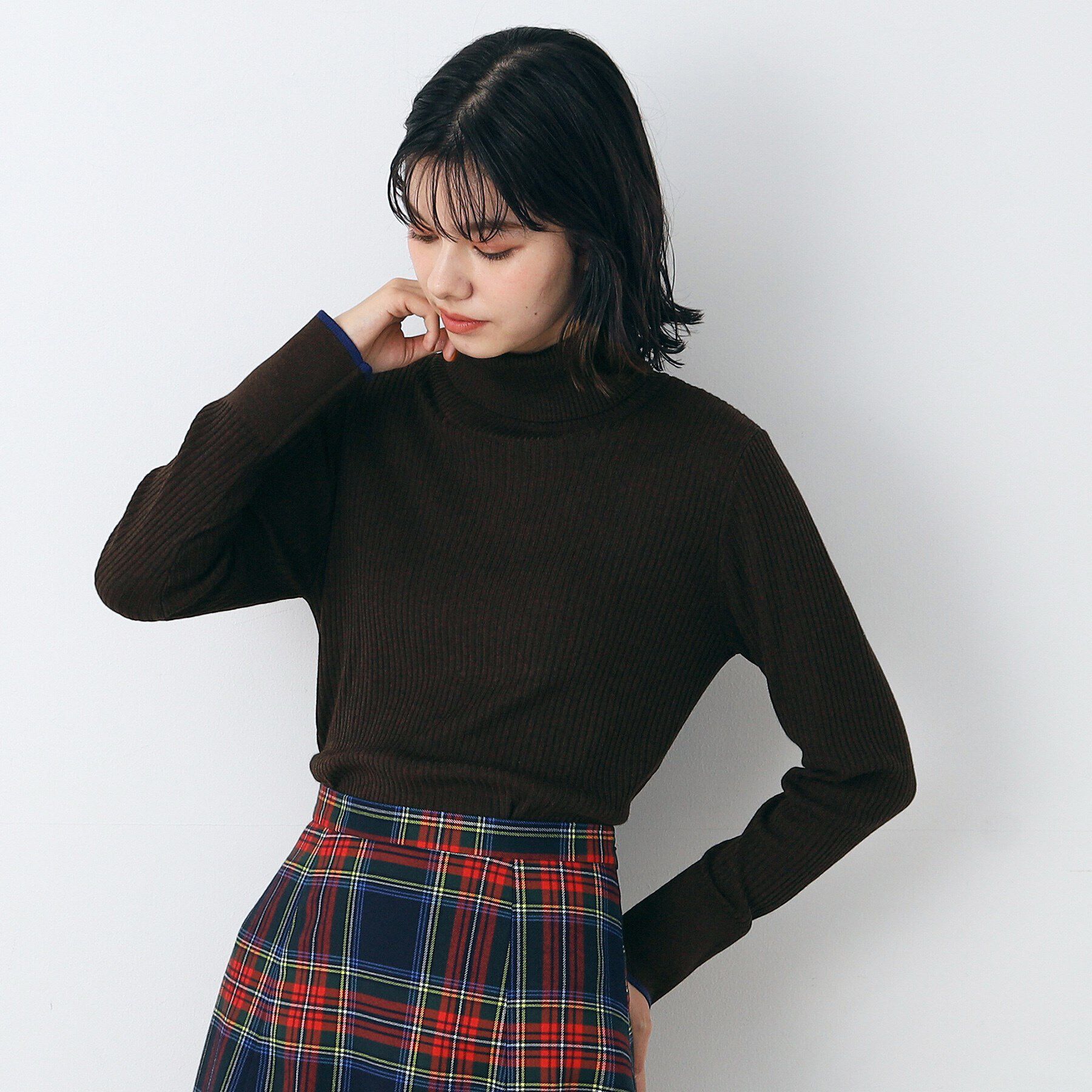 Dessin「【洗える】タートルネックニット（XS～L）」|ニット・セーター|