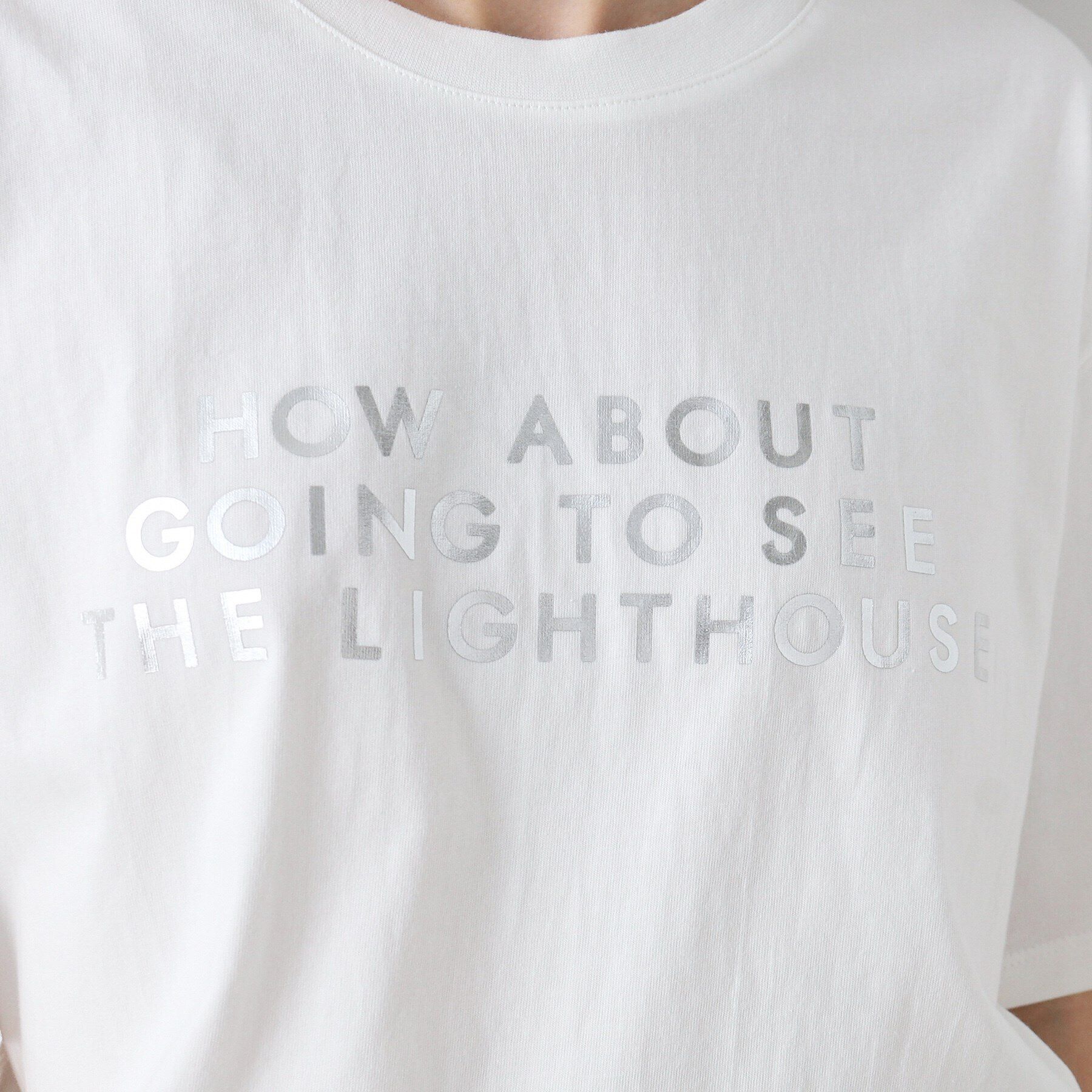 Dessin「レタード箔プリントTシャツ（XS～L）」|Tシャツ・カットソー|