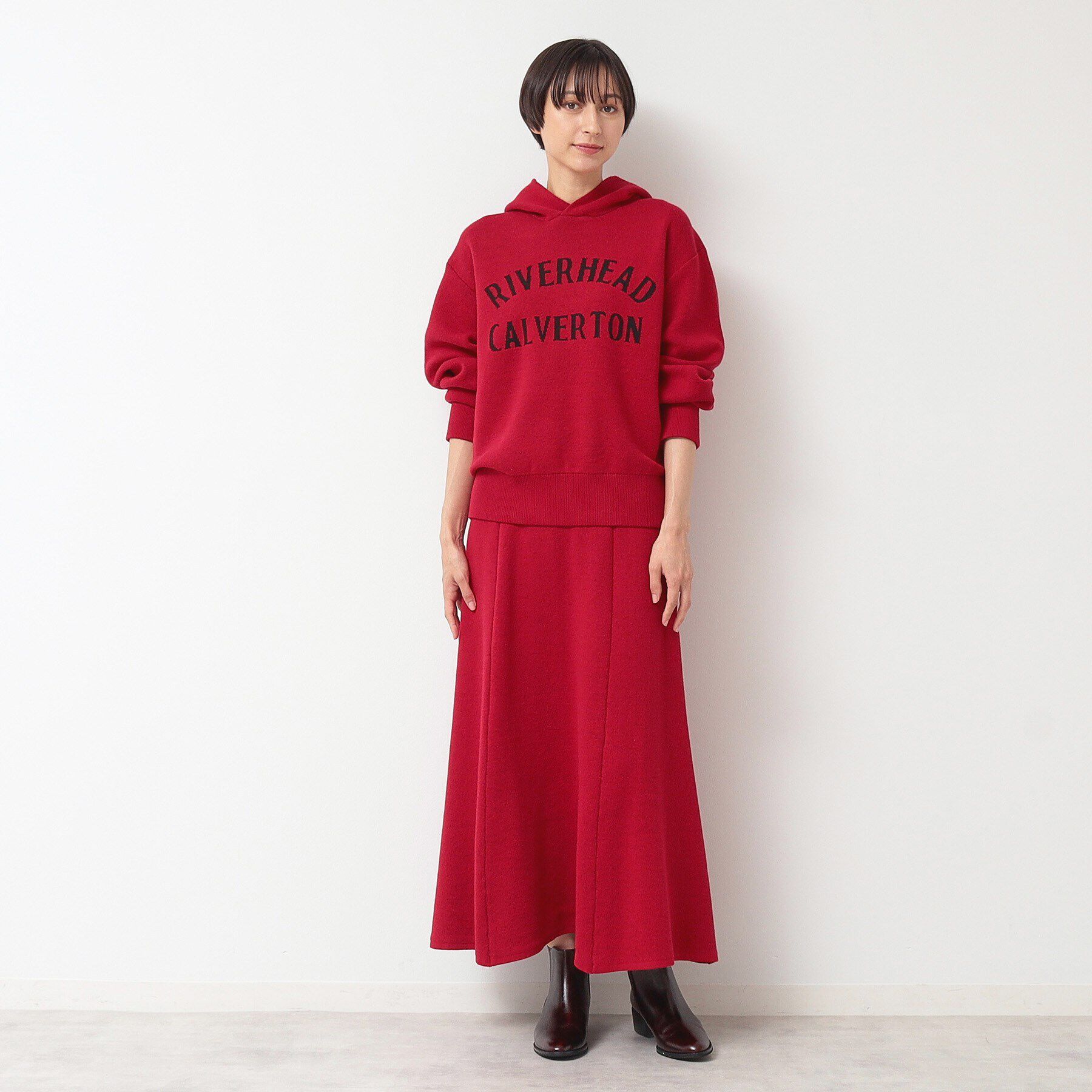 Dessin「【洗える】フレアーニットスカート(S~L)」|スカート|