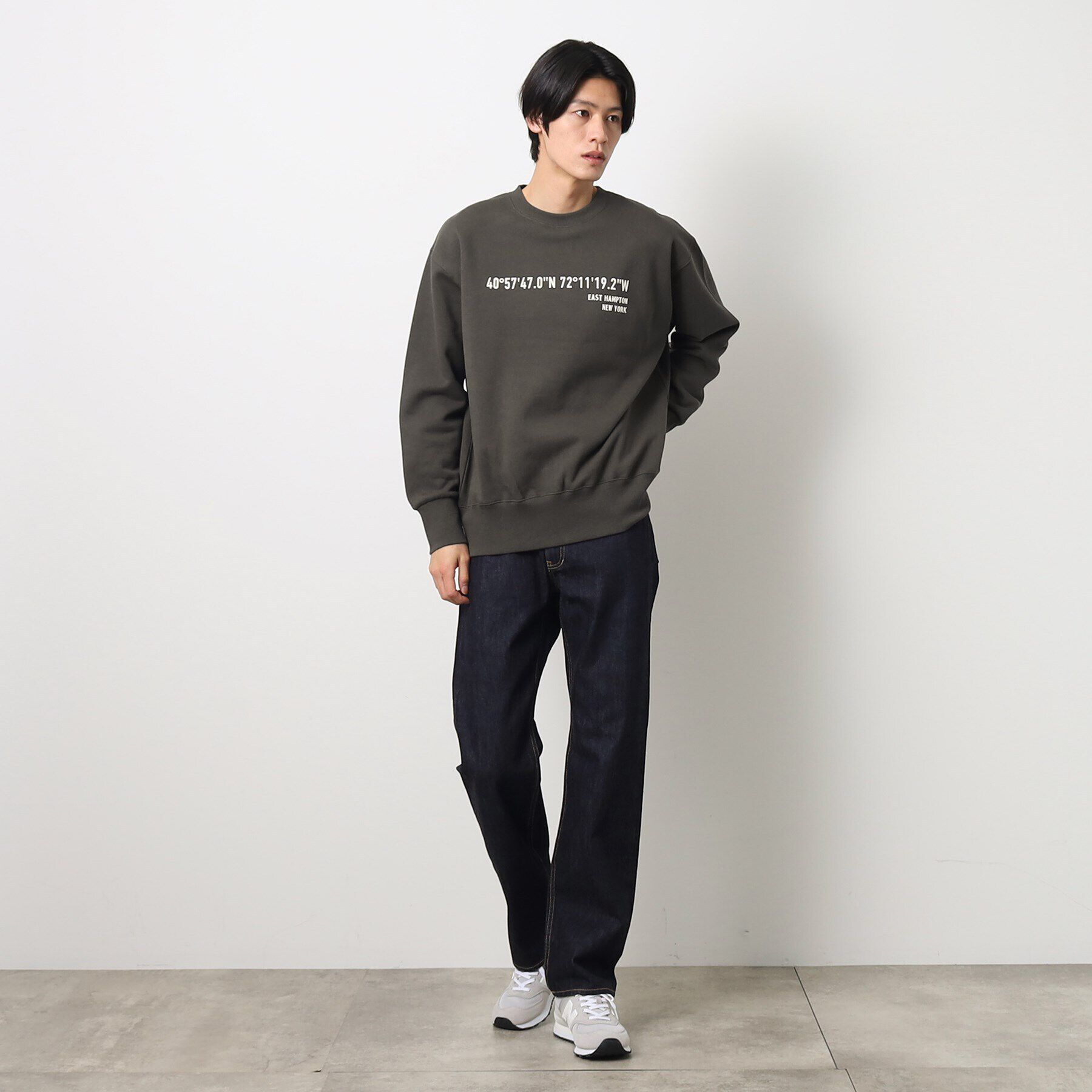 Dessin「【ユニセックス】座標プリントスウェット」|パーカー|