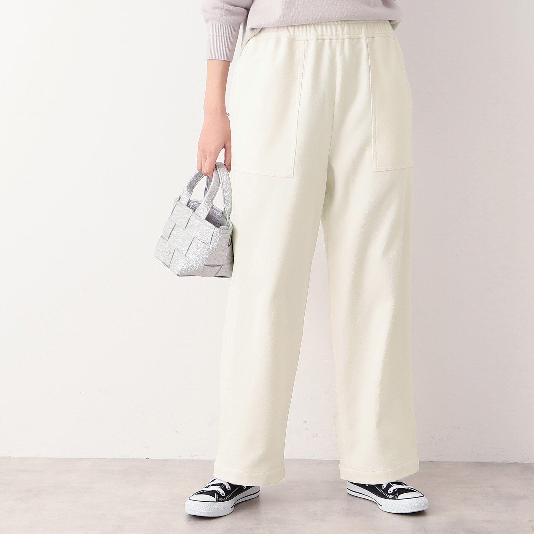 Dessin「【ウエストゴム・裏付き・洗える】アウトポケット付きパンツ（XS～L）」|その他|