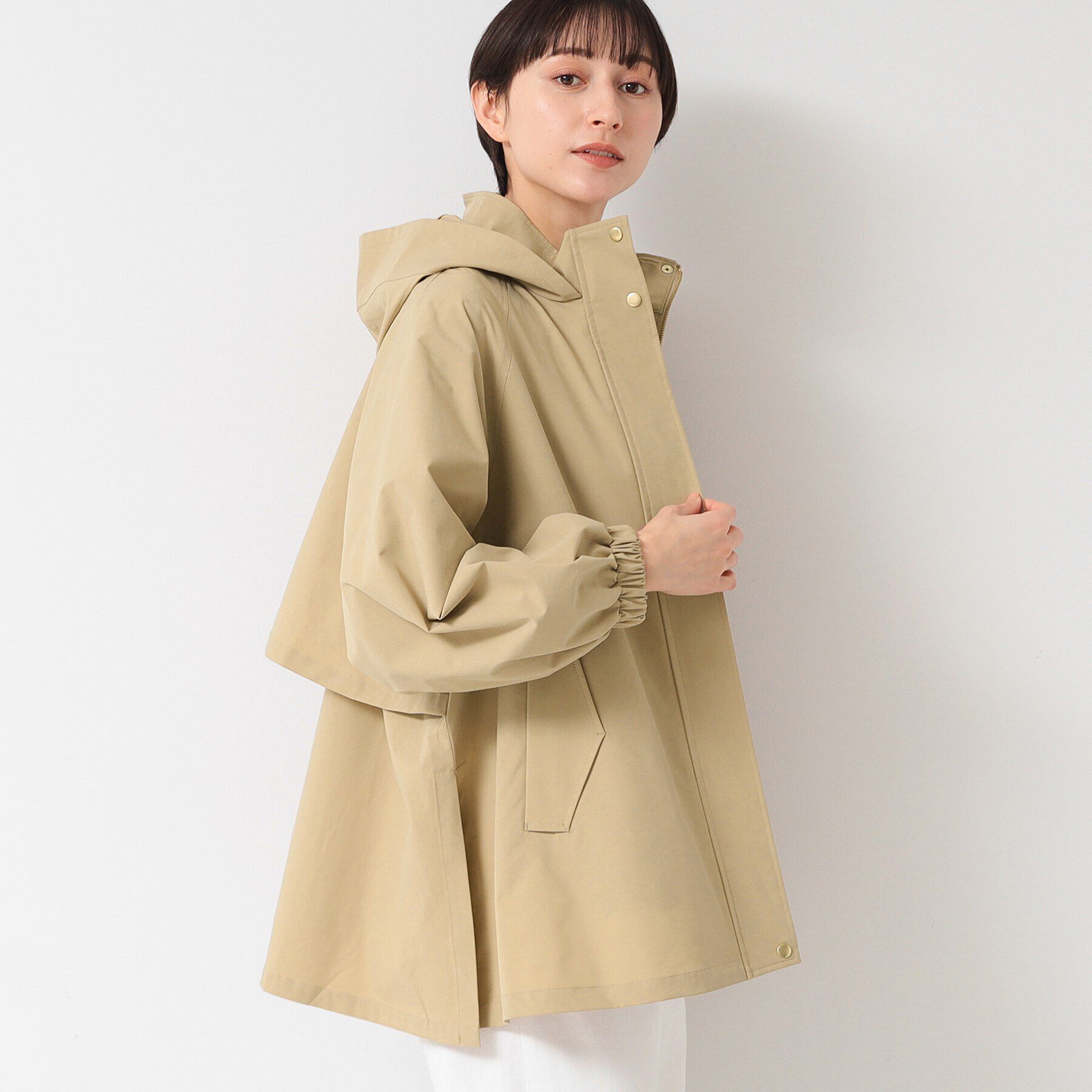 Dessin「テントラインミドル丈マウンテンパーカ（S～L）」|ブルゾン・スタジャン|