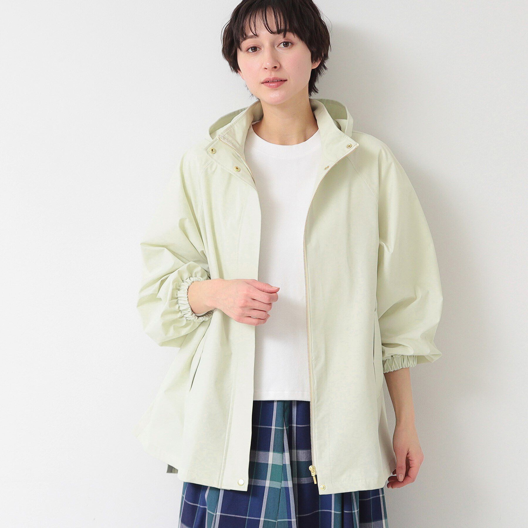 Dessin「テントラインミドル丈マウンテンパーカ（S～L）」|ブルゾン・スタジャン|