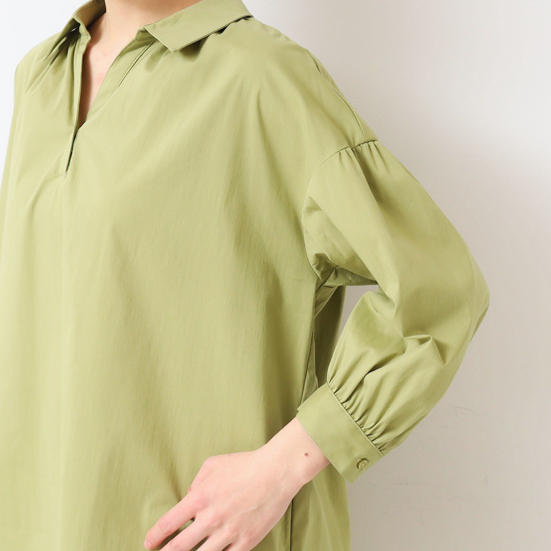 Dessin「【洗える】シャツチュニックワンピース」|ワンピース|