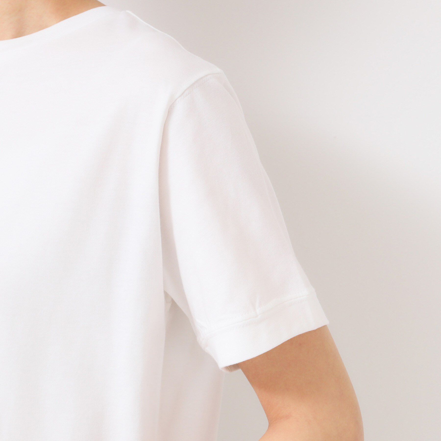 Dessin「【レイヤード・1枚着・プチプラ】シャツテールTシャツ（XS～L）」|Tシャツ・カットソー|