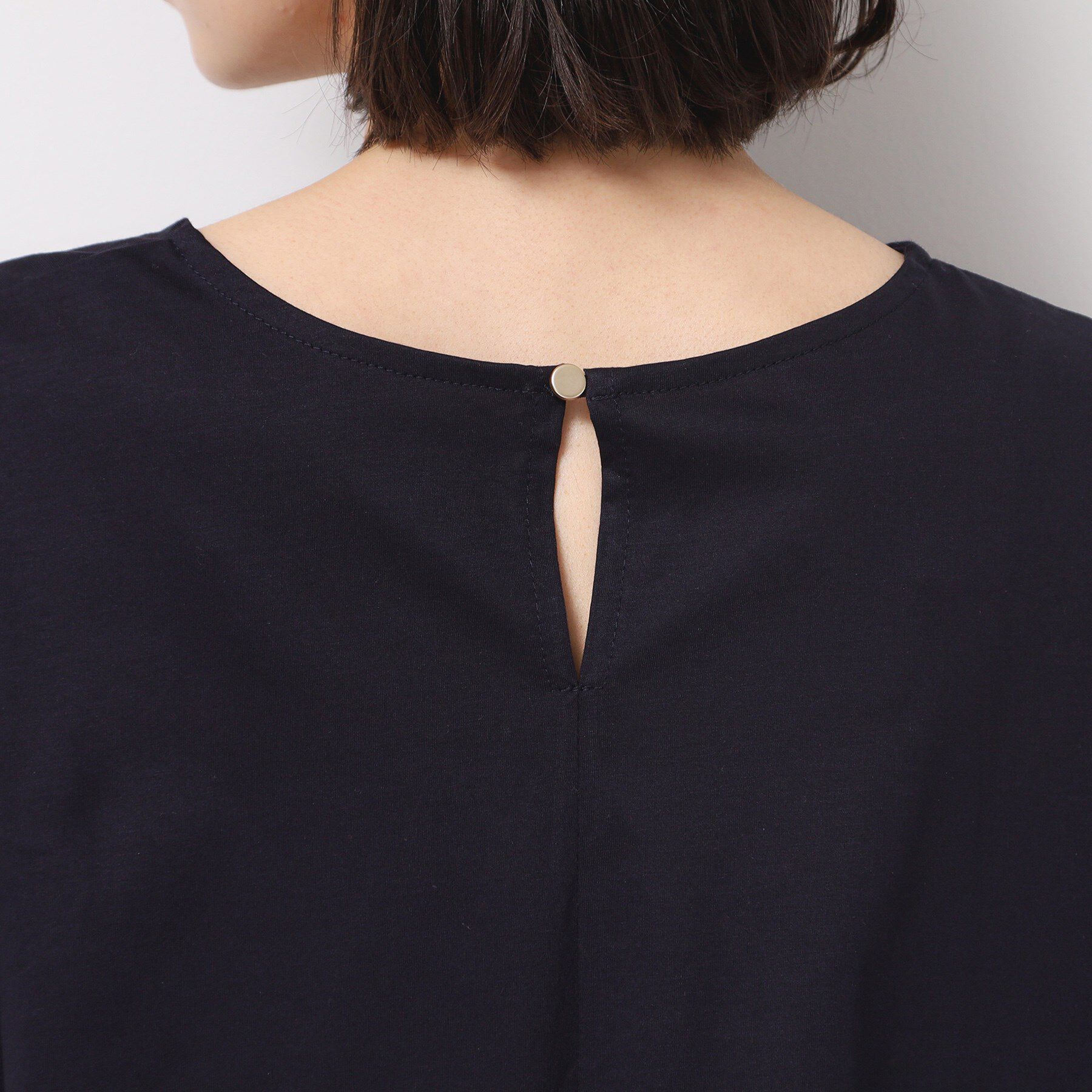 Dessin「◆【洗える】ラッフルドッキングカットソー」|Tシャツ・カットソー|