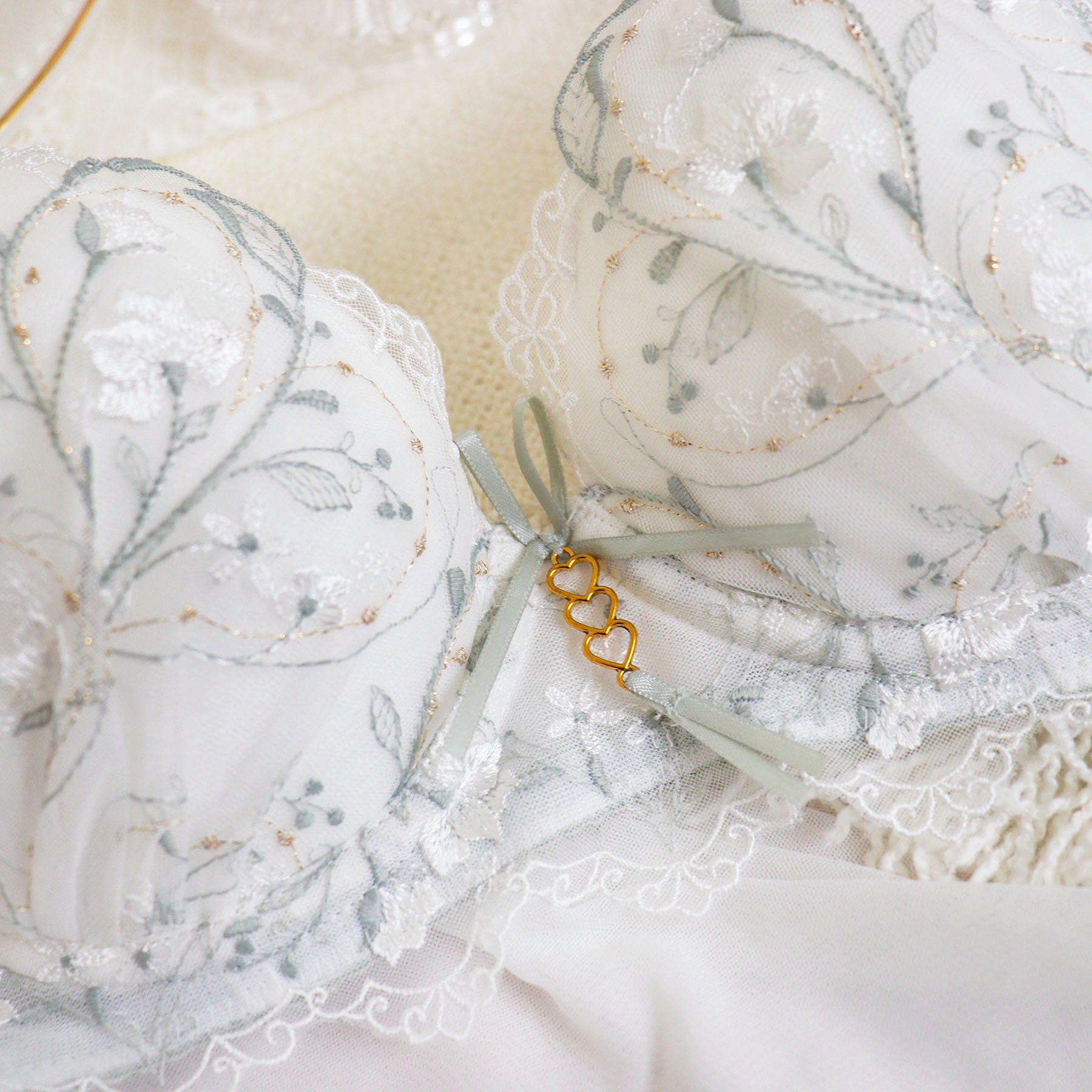 Risa Magli「フローチェ ブラジャー (G-I) ＜Glamor Bra／バストアップタイプ＞」|インナー|