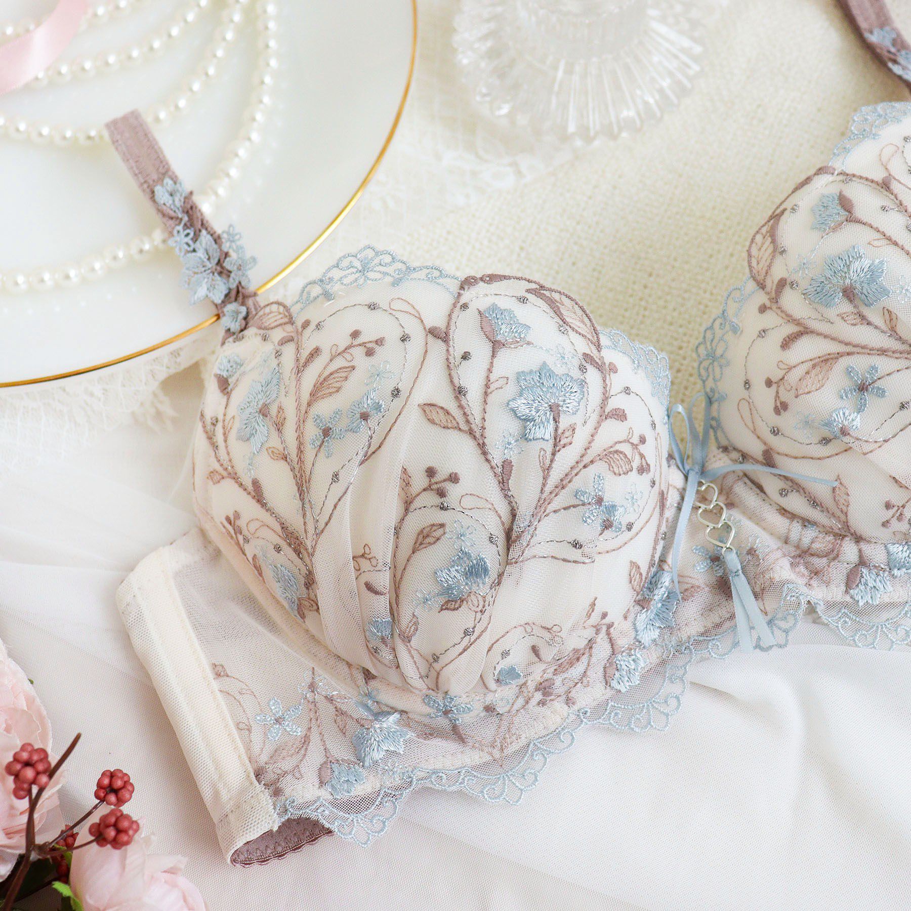 Risa Magli「フローチェ ブラジャー (G-I) ＜Glamor Bra／バストアップタイプ＞」|インナー|