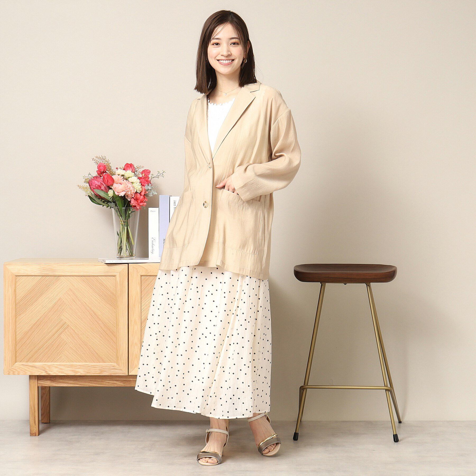 ITS&rsquo;DEMO「【手洗い可】シアージャケット」|テーラードジャケット|