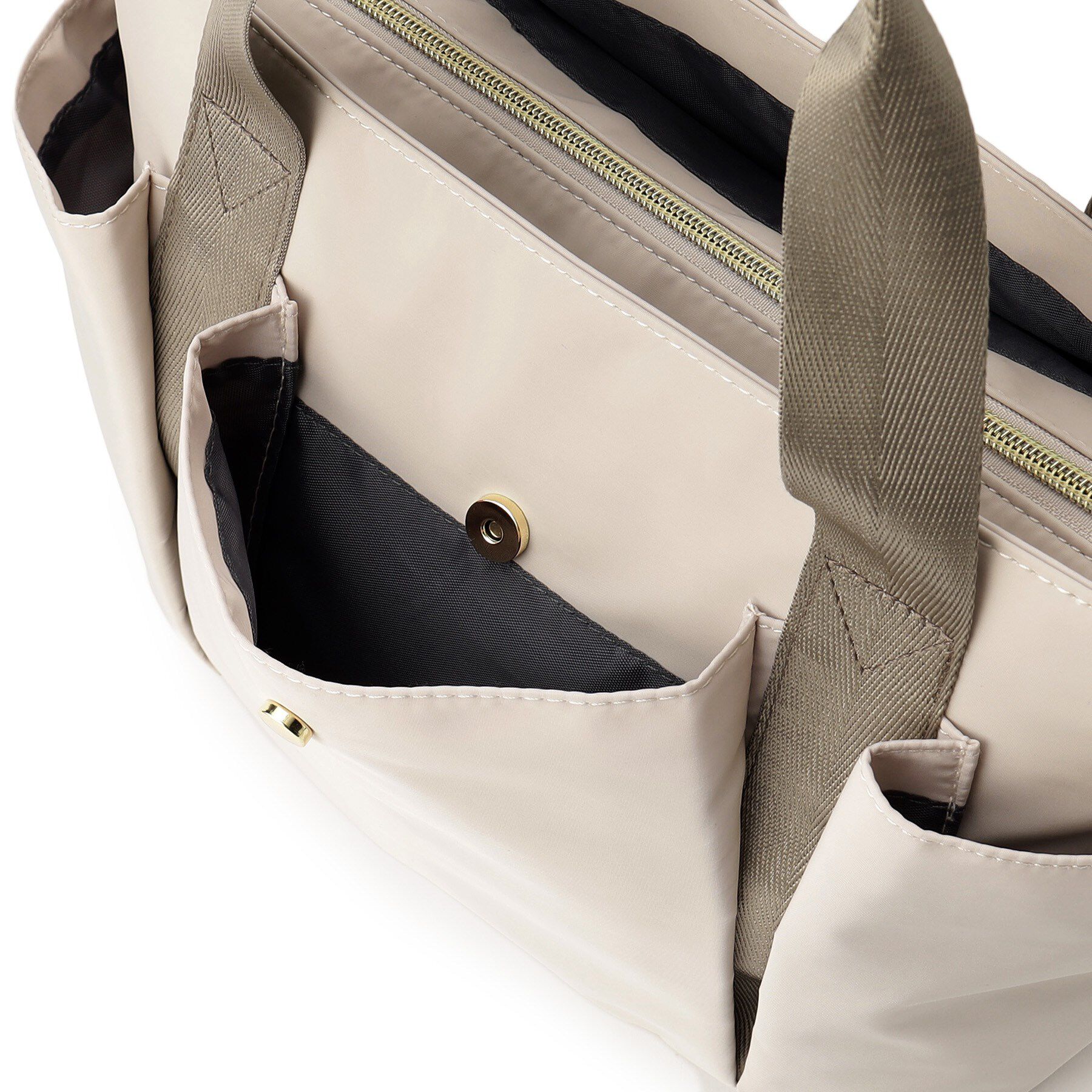 ITS&rsquo;DEMO「【11ポケット】収納アドバイザー2WAYトート」|ハンドバッグ|