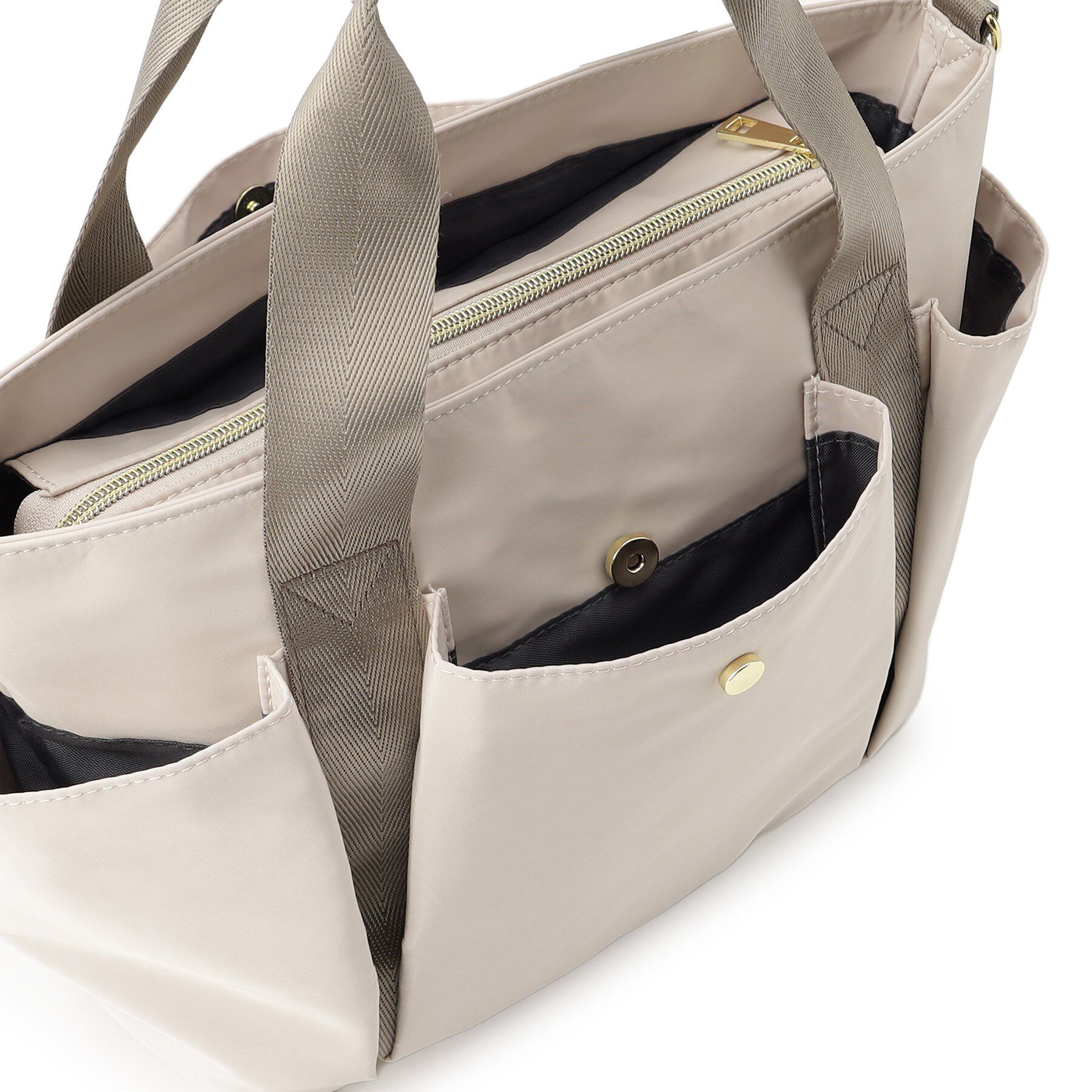 ITS&rsquo;DEMO「【11ポケット】収納アドバイザー2WAYトート」|ハンドバッグ|