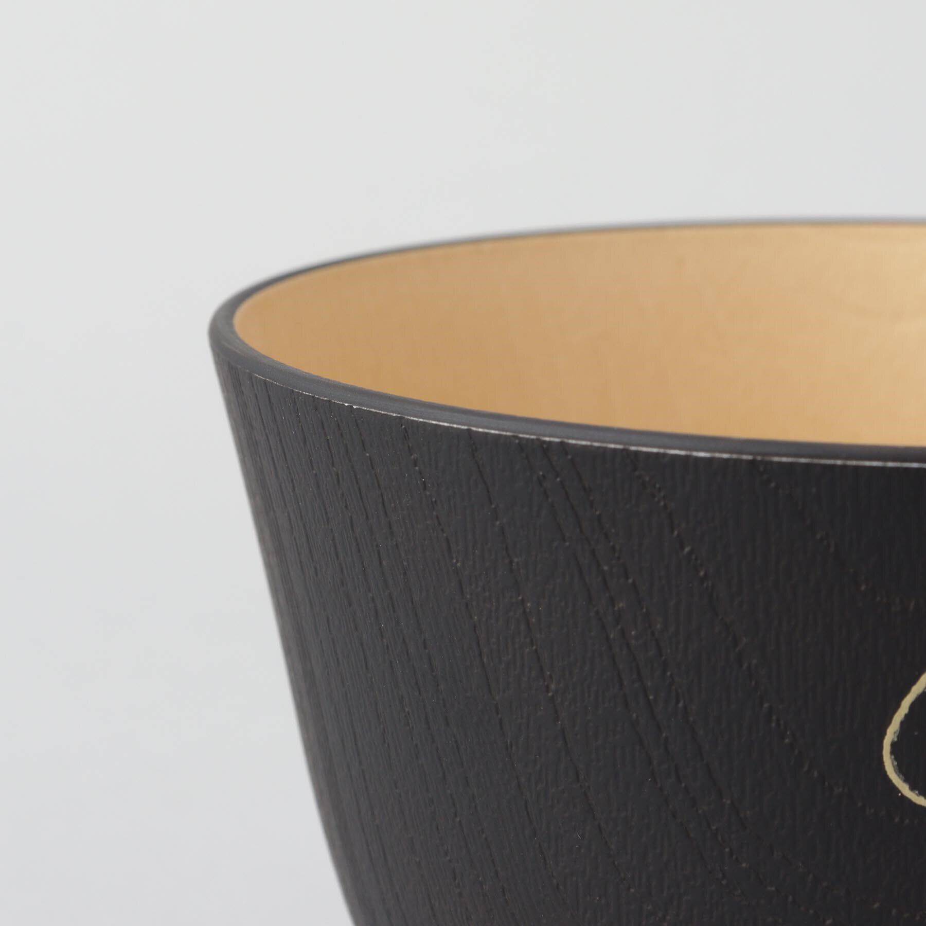 212 KITCHEN STORE「ぎゅっとおにぎりさん 抗菌汁椀 のり 黒」|食器・キッチングッズ|