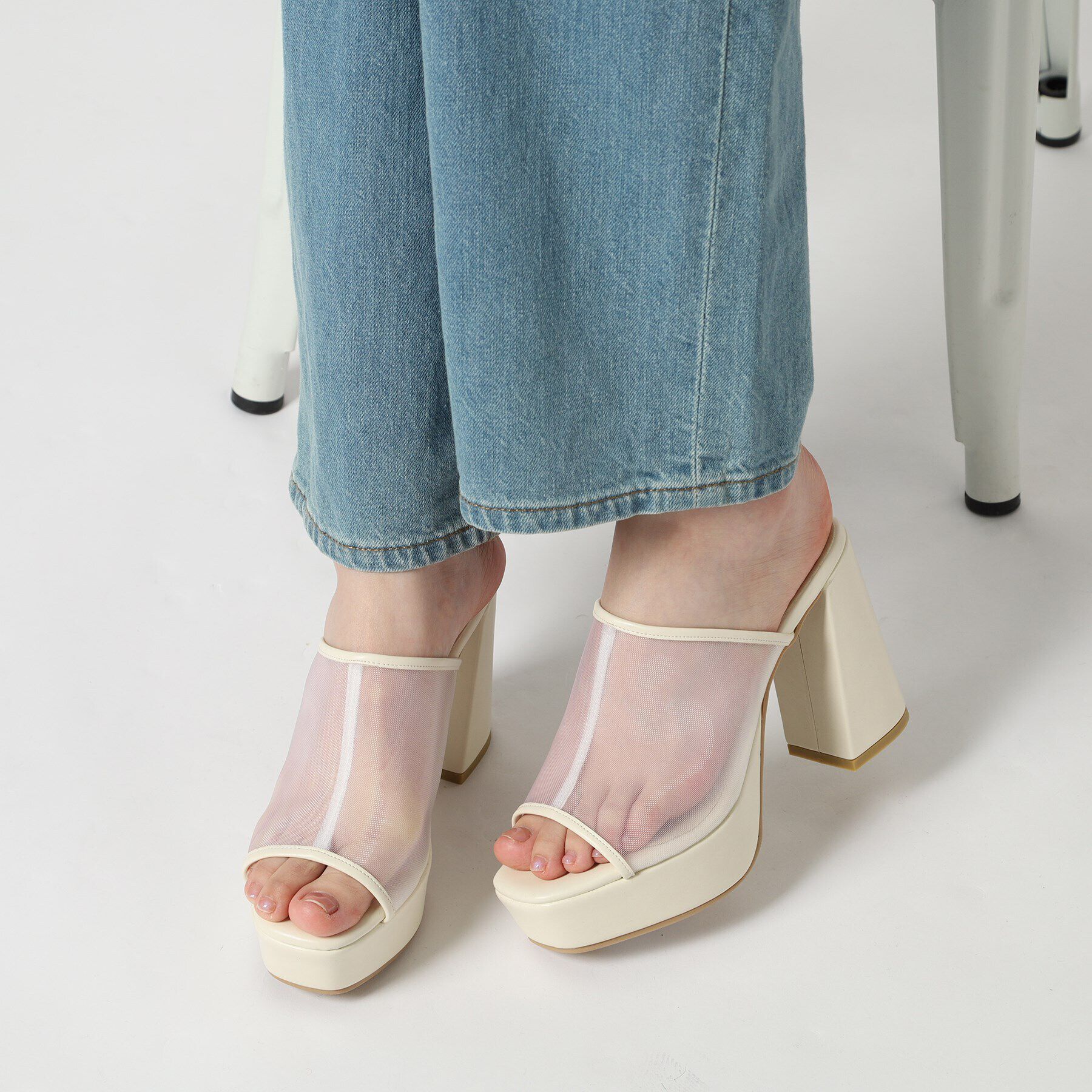 ESPERANZA「厚底ミュールサンダル」|サンダル|