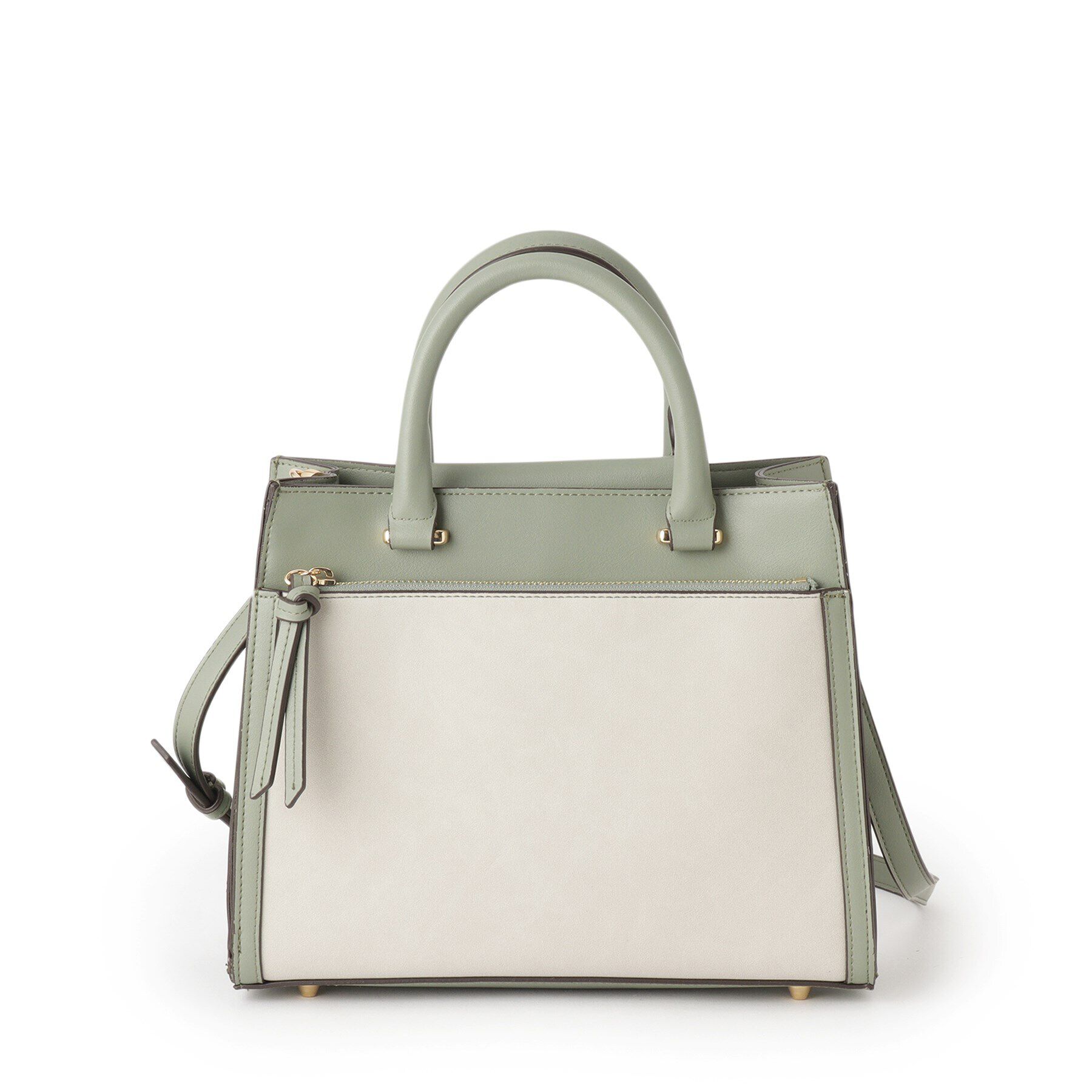 ESPERANZA「スクエアコンビトートバッグ」|トートバッグ|ミントグリーン(92