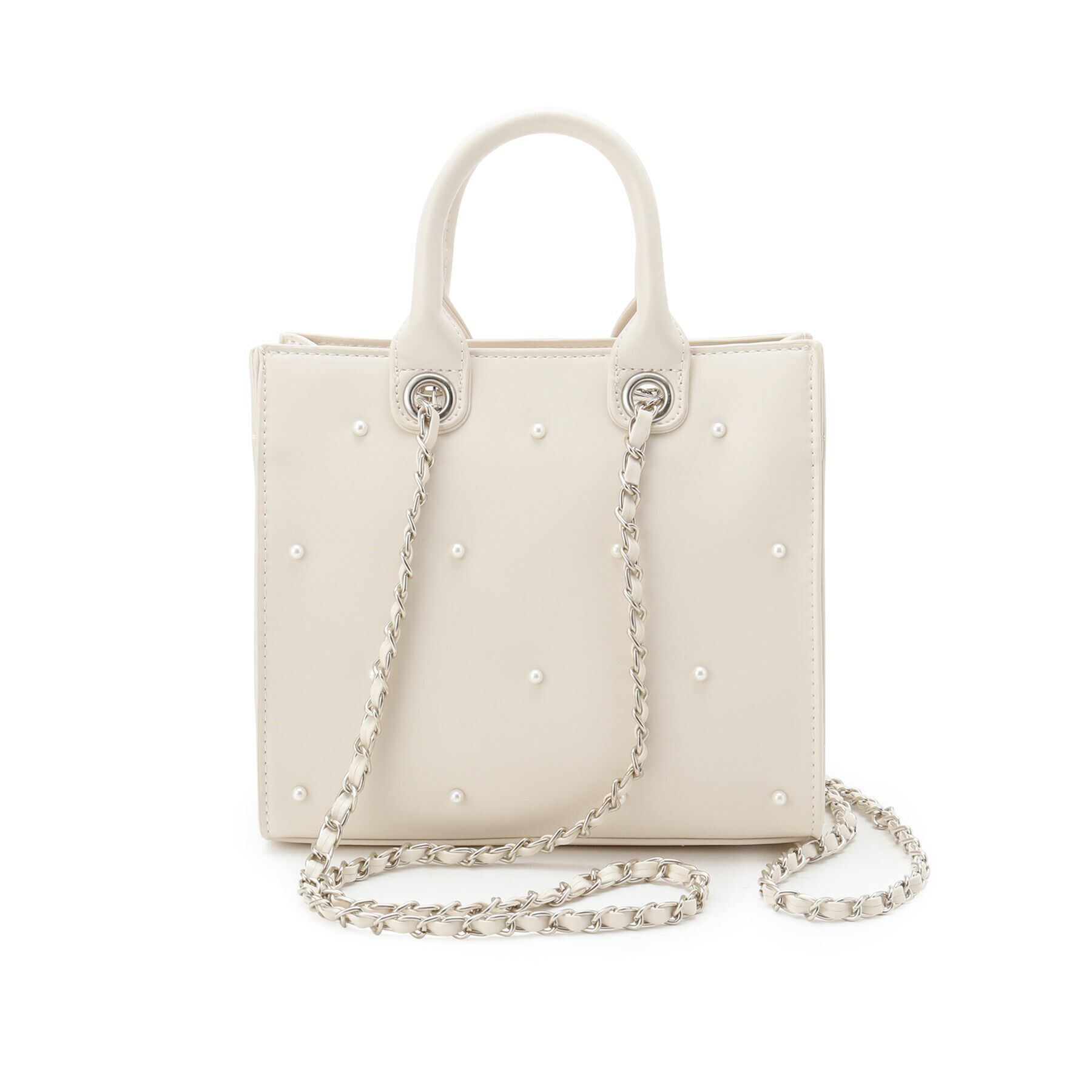 Ober Tashe「パール調2WAYトート」|トートバッグ|