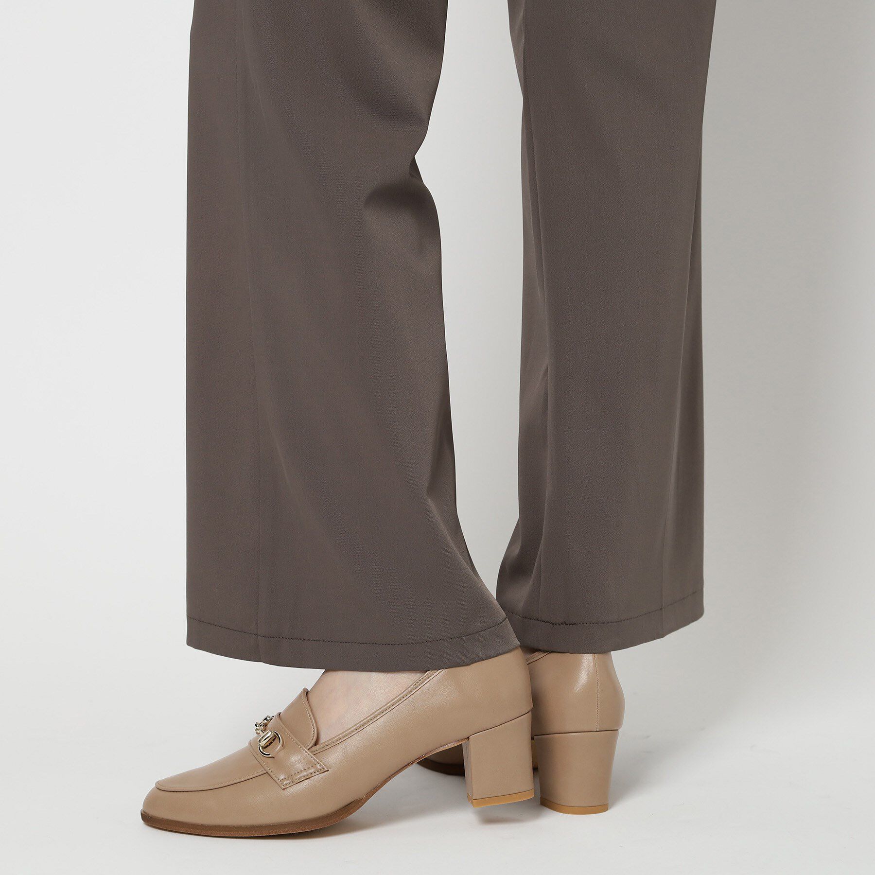 ESPERANZA「ミドルヒールビットローファー」|パンプス|