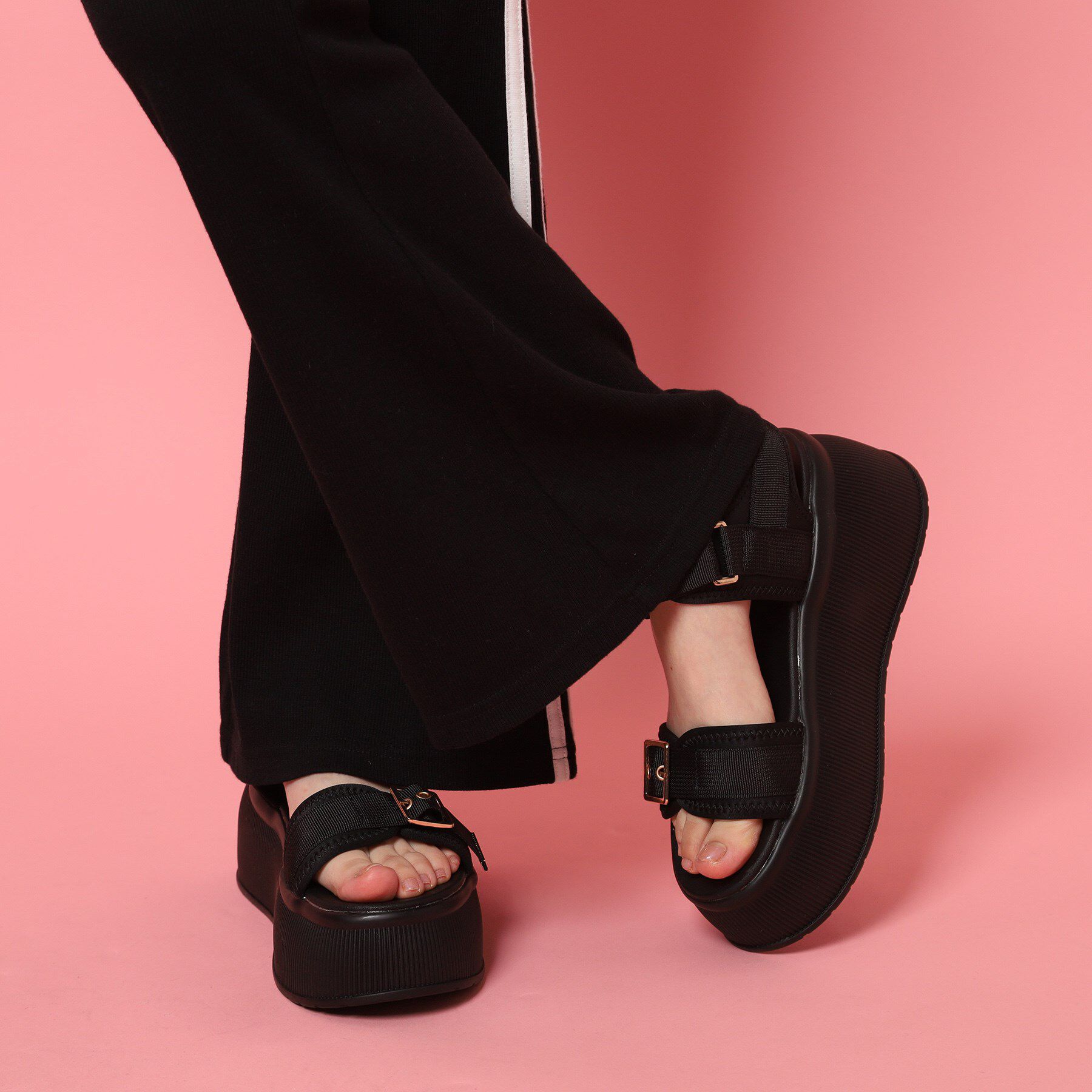 csT&P「厚底ベルトサンダル」|サンダル|