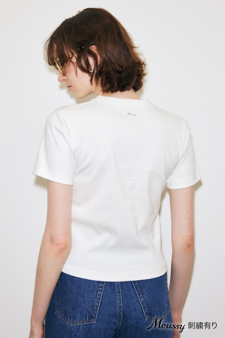 MOUSSY「SUVIN GIZA BASIC Tシャツ」|Tシャツ・カットソー|