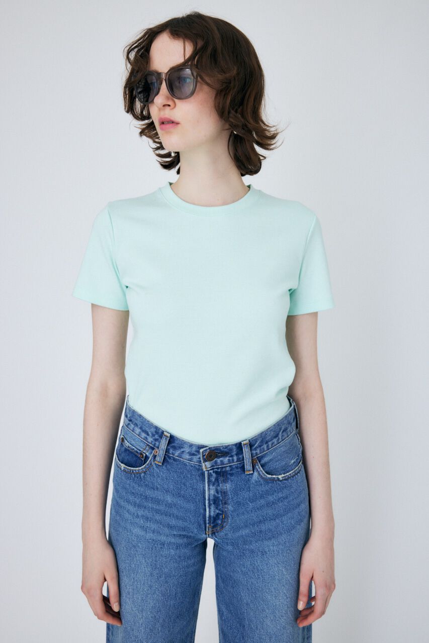 MOUSSY「SUVIN GIZA BASIC Tシャツ」|Tシャツ・カットソー|